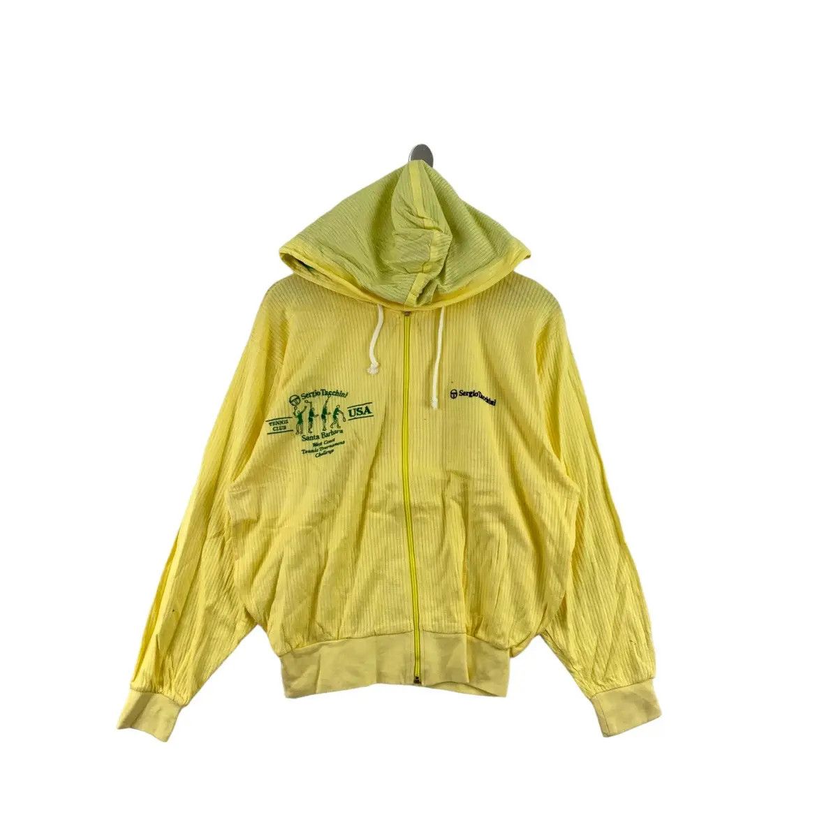 Sergio Tacchini Vintage SERGIO TACCHINI TENNIS USA Club Santa Barbara Size L / US 10 / IT 46 - 1 Thumbnail