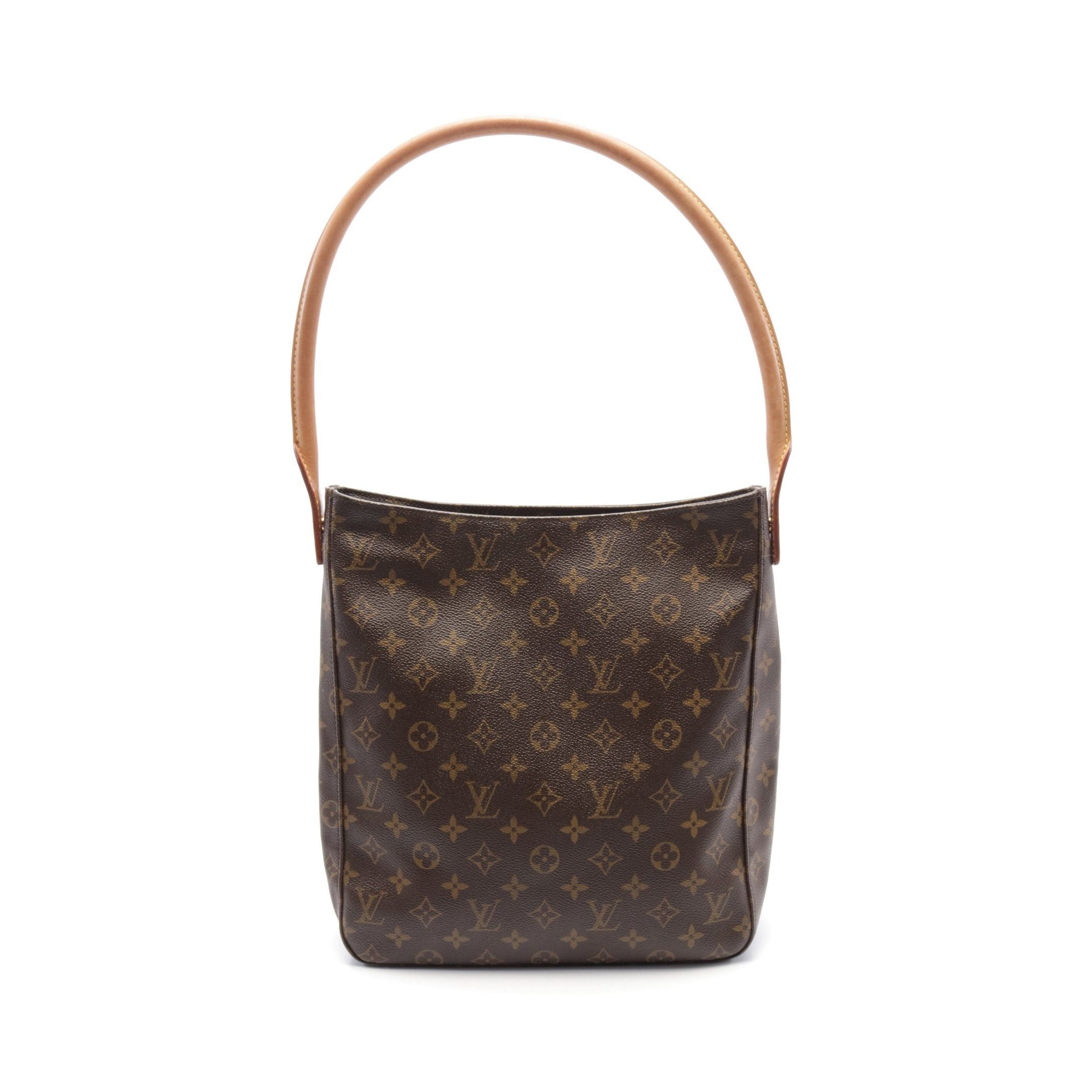 Louis Vuitton Louis Vuitton Looping Gm Monogram Shoulder Bag Leather Brown Size ONE SIZE - 1 Thumbnail