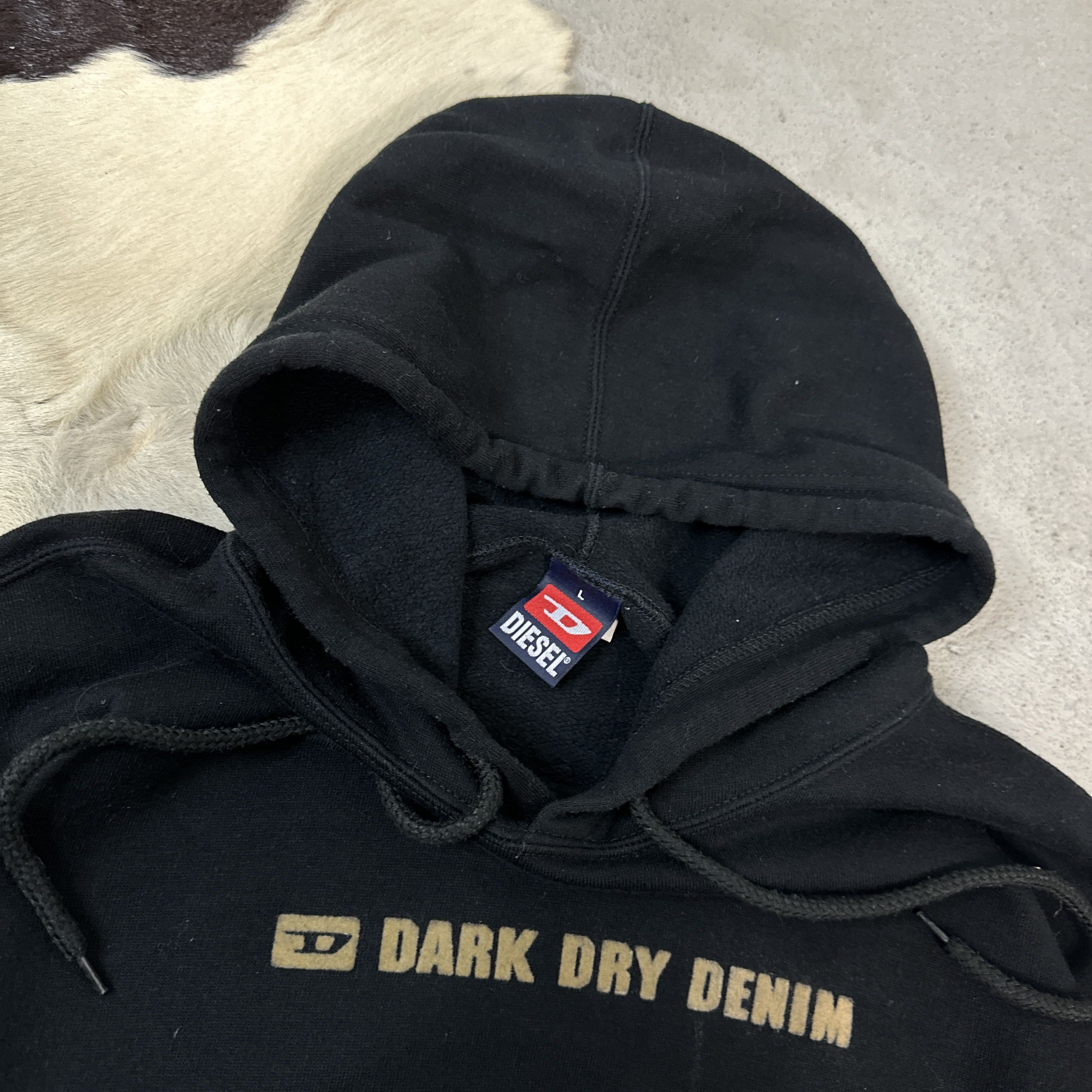 Diesel × Vintage Vintage Diesel 90s Avant-Garde sweatshirt Size US L / EU 52-54 / 3 - 4 Thumbnail