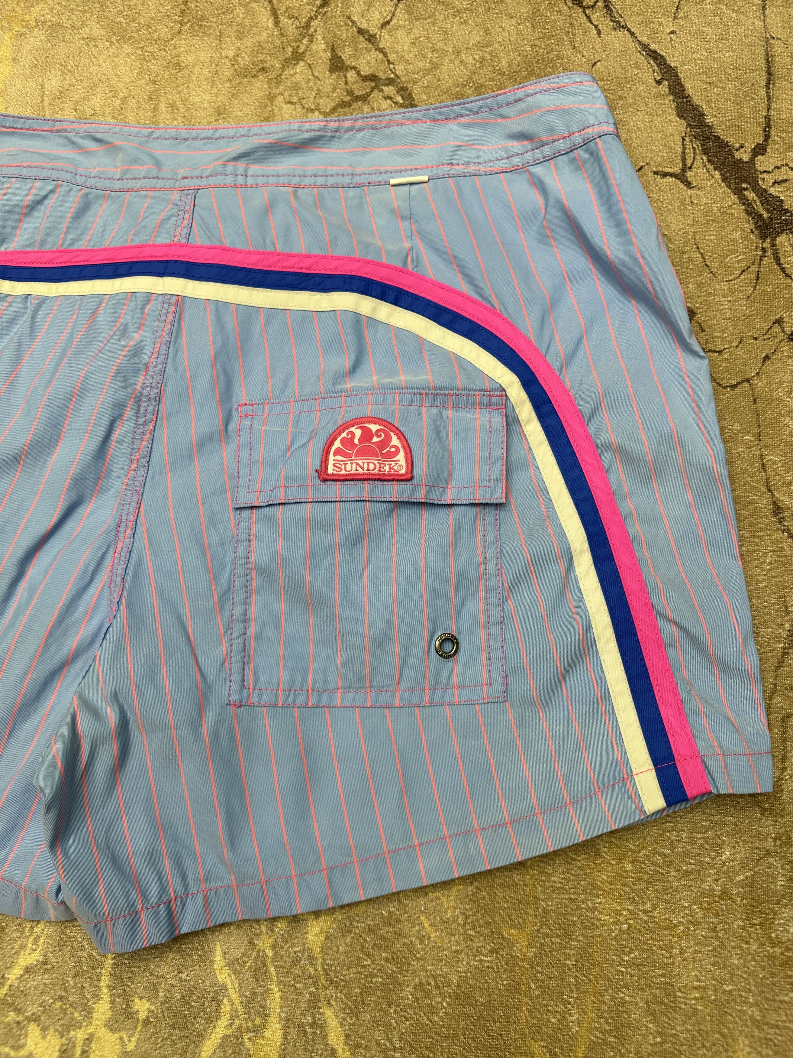 Sundek Sundek 34 Zebra Beach Board Shorts Trunks Bath Size 34 M L Size US 34 / EU 50 - 4 Thumbnail