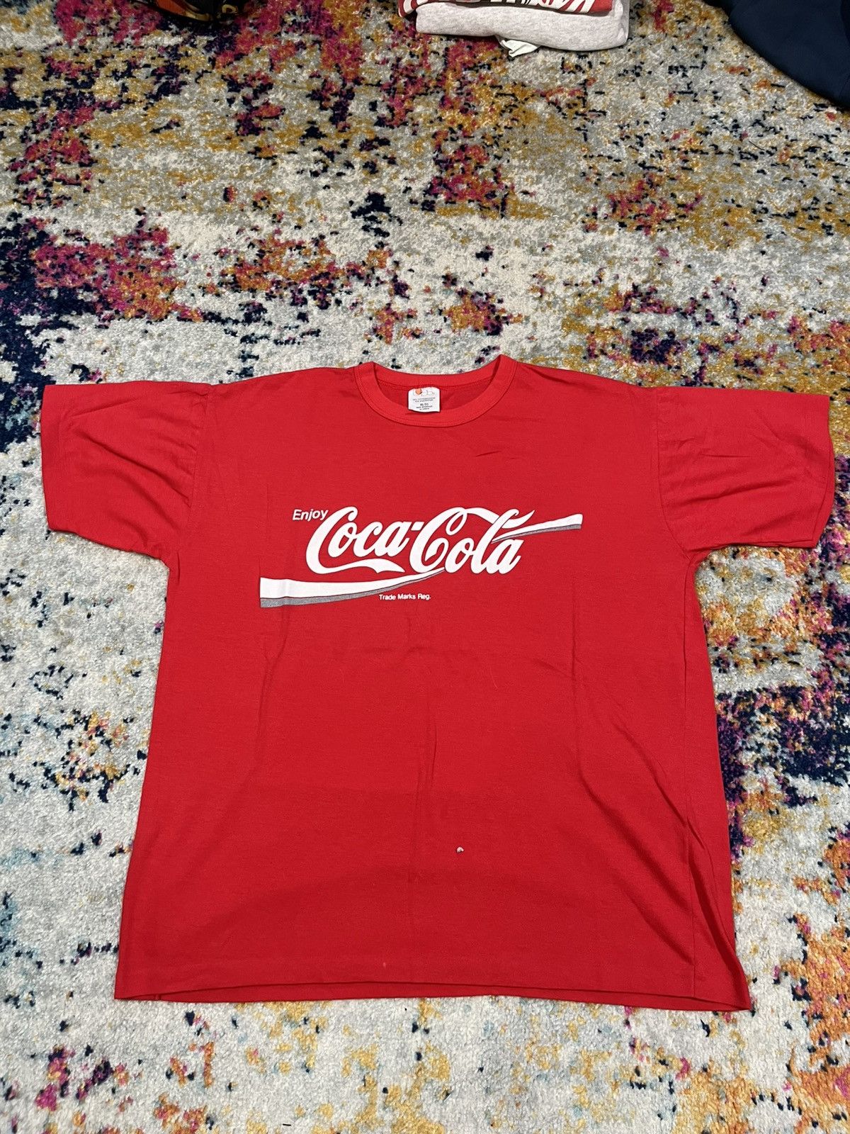 Vintage Vintage Coca-Cola Shirt XL Size US XL / EU 56 / 4 - 1 Thumbnail