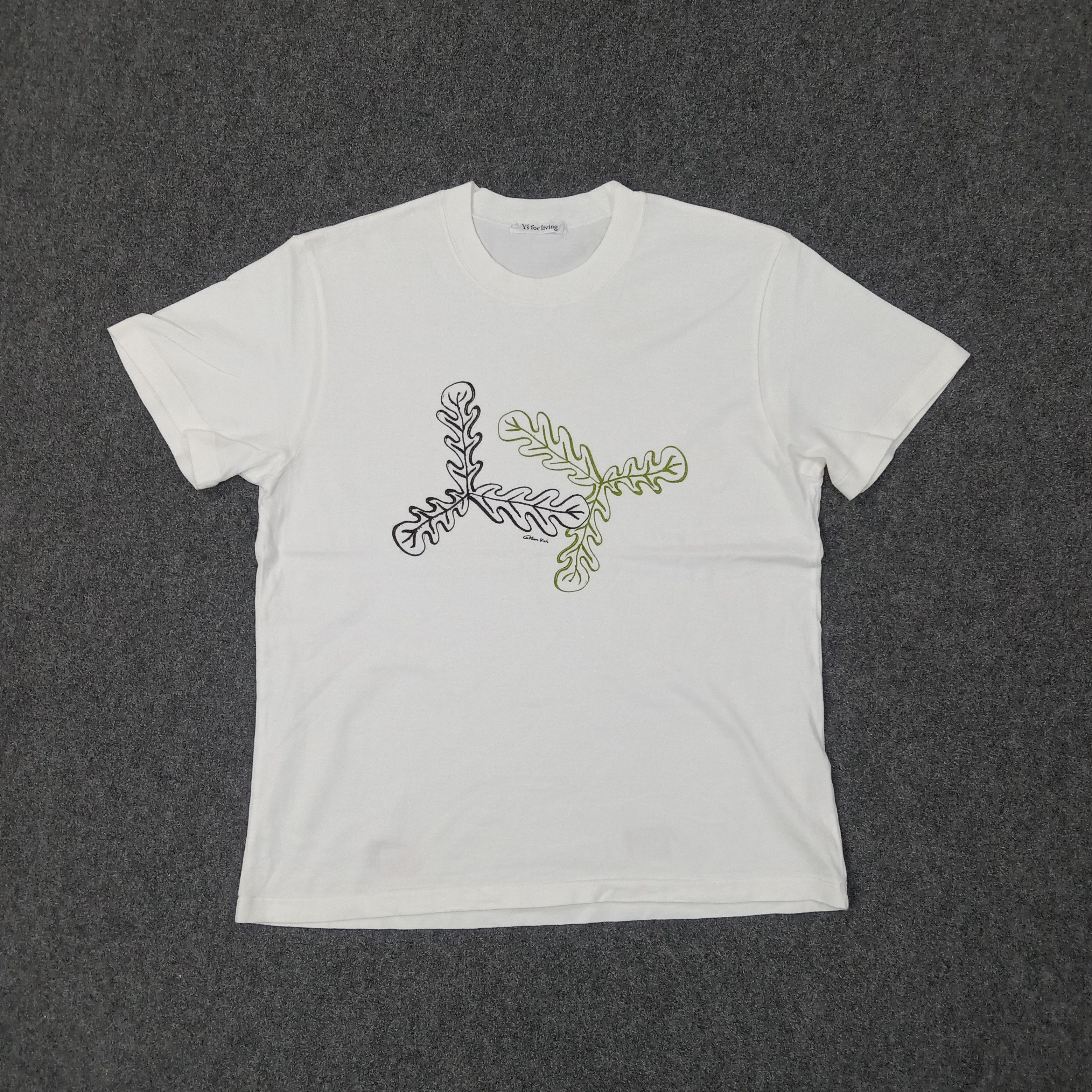 Y's For Living by Yohji Yamamoto Japanese Tshirt C223N27