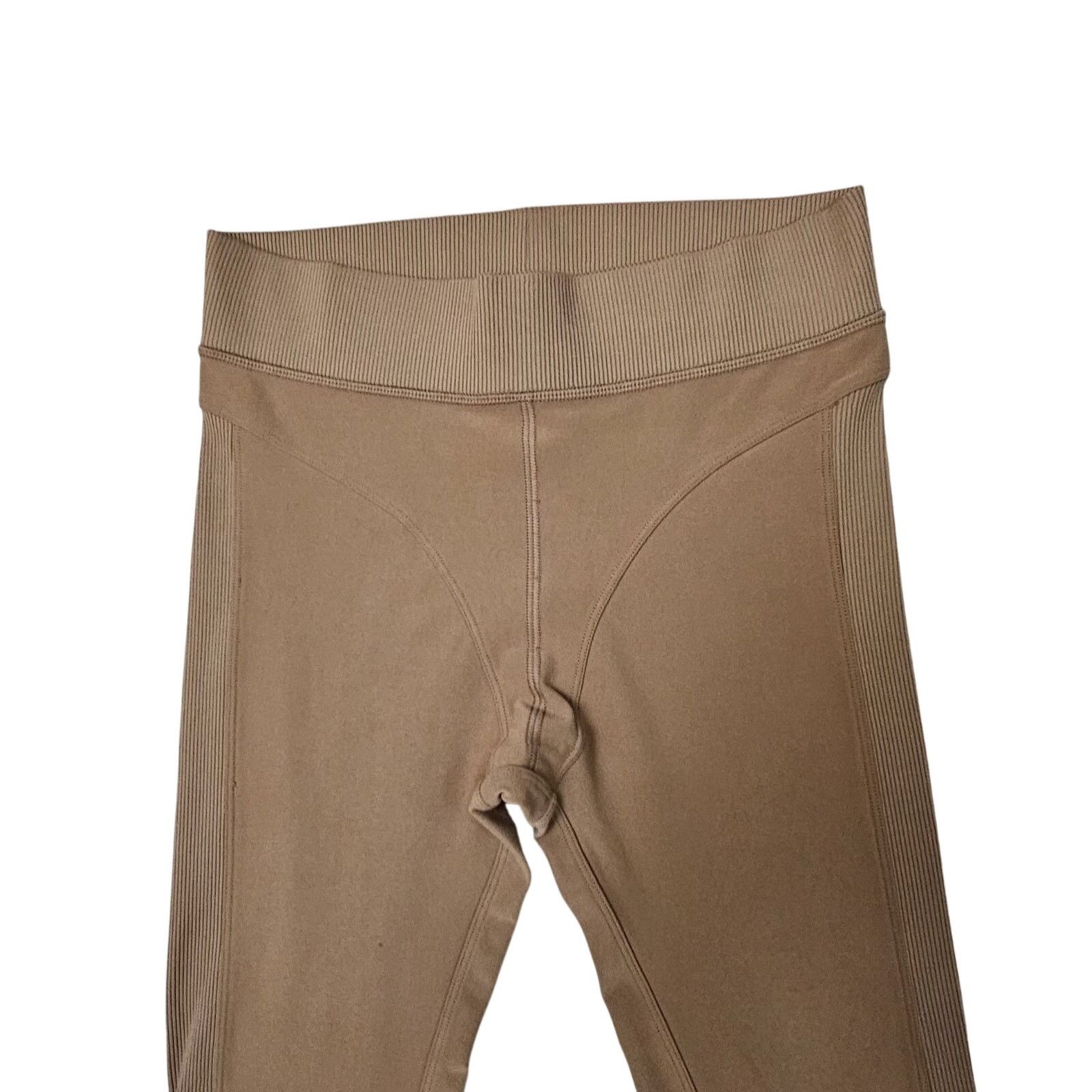 Alo Alo Yoga Leggings High-Waist Airlift Sheeny Toasted Almond Size 25" / US 0 / IT 36 - 9 Thumbnail