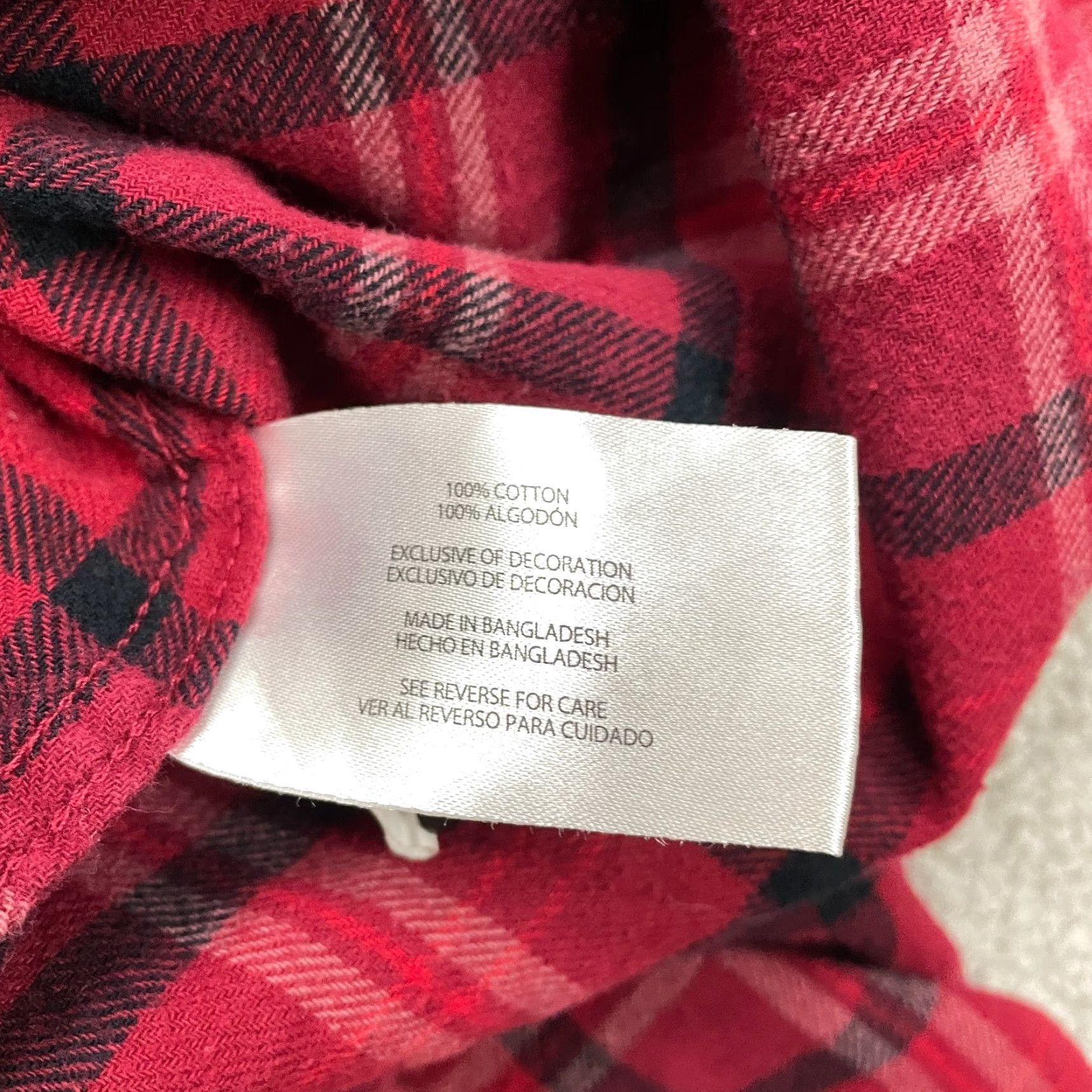 Eddie Bauer VINTAGE? No — Eddie Bauer Button-Up Shirt Womens Small Red Plaid Flannel Cotton Long Sleeve Casual Classic Womens S Red Eddie Bauer Shirt Size S / US 4 / IT 40 - 6 Thumbnail
