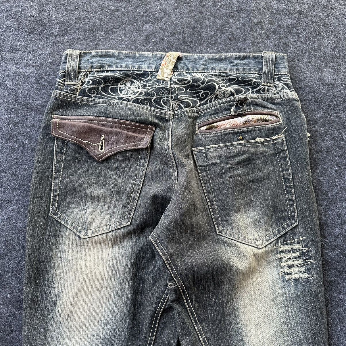 Beauty Beast Vintage Gumu Kimono Classic Thrash Denim D694 Size US 32 / EU 48 - 3 Thumbnail