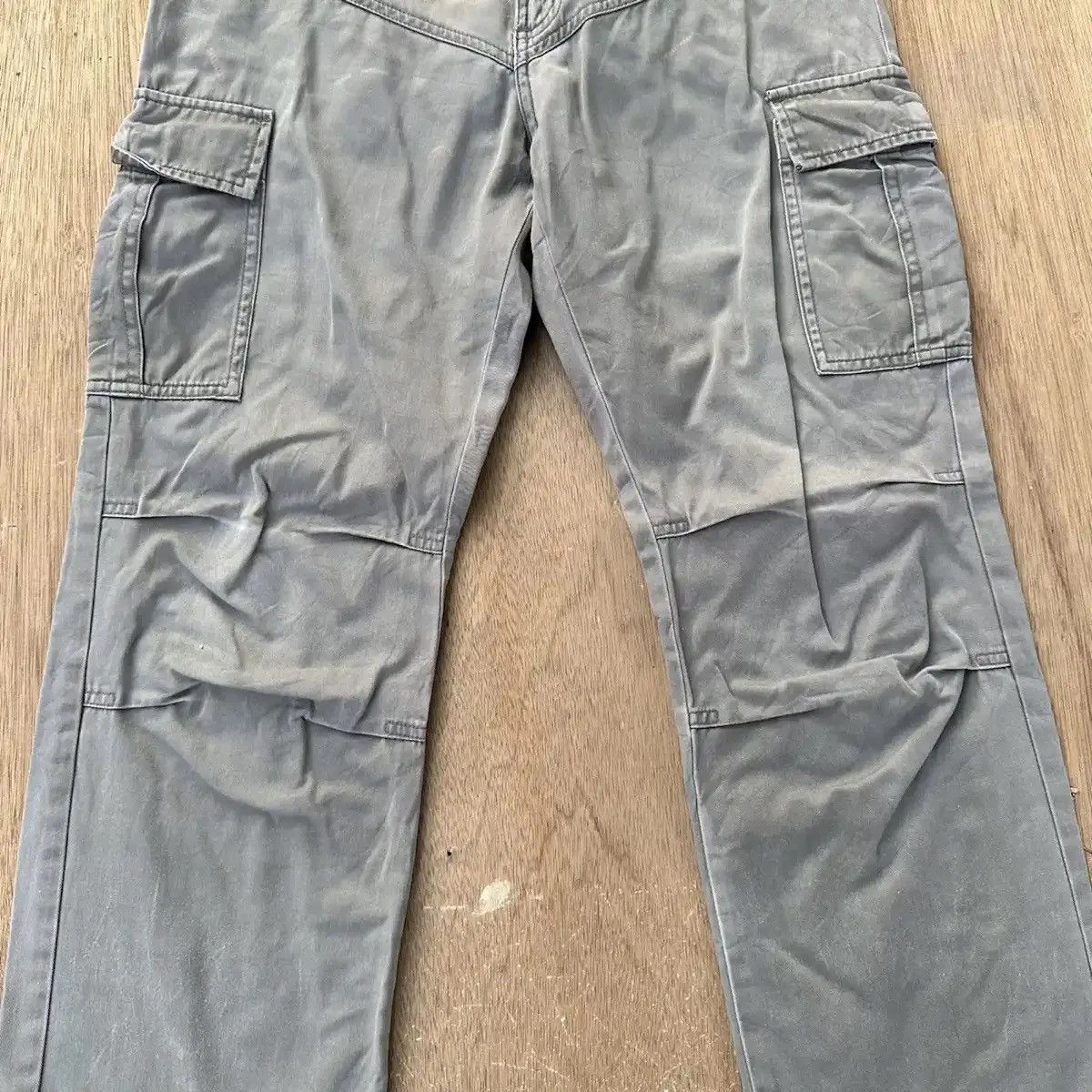 Edition Japan AMORE PURE VINTAGE DOUBLE WAIST JAPANESE TROUSERS FADED PANT Size US 28 / EU 44 - 3 Thumbnail