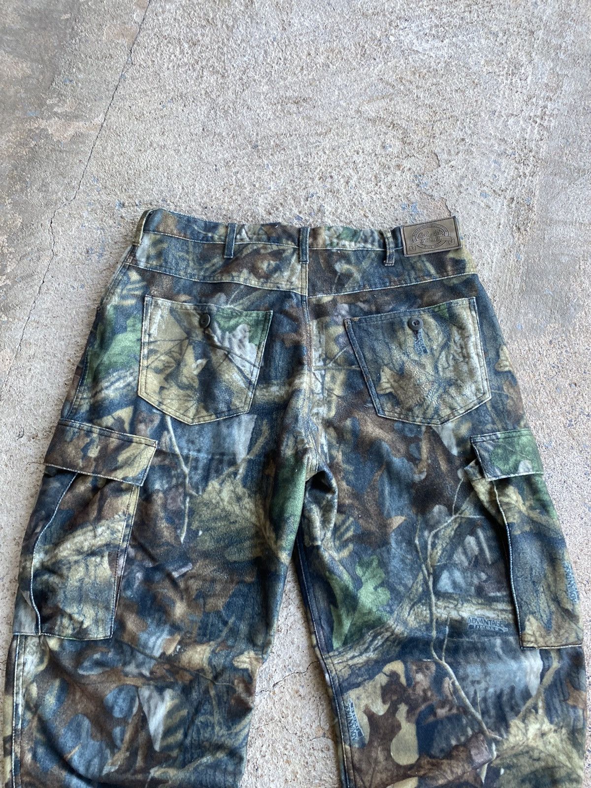 Vintage Vintage Y2K Cabelas Realtree Style Camo Cargo Soft Pants Size US 36 / EU 52 - 3 Thumbnail