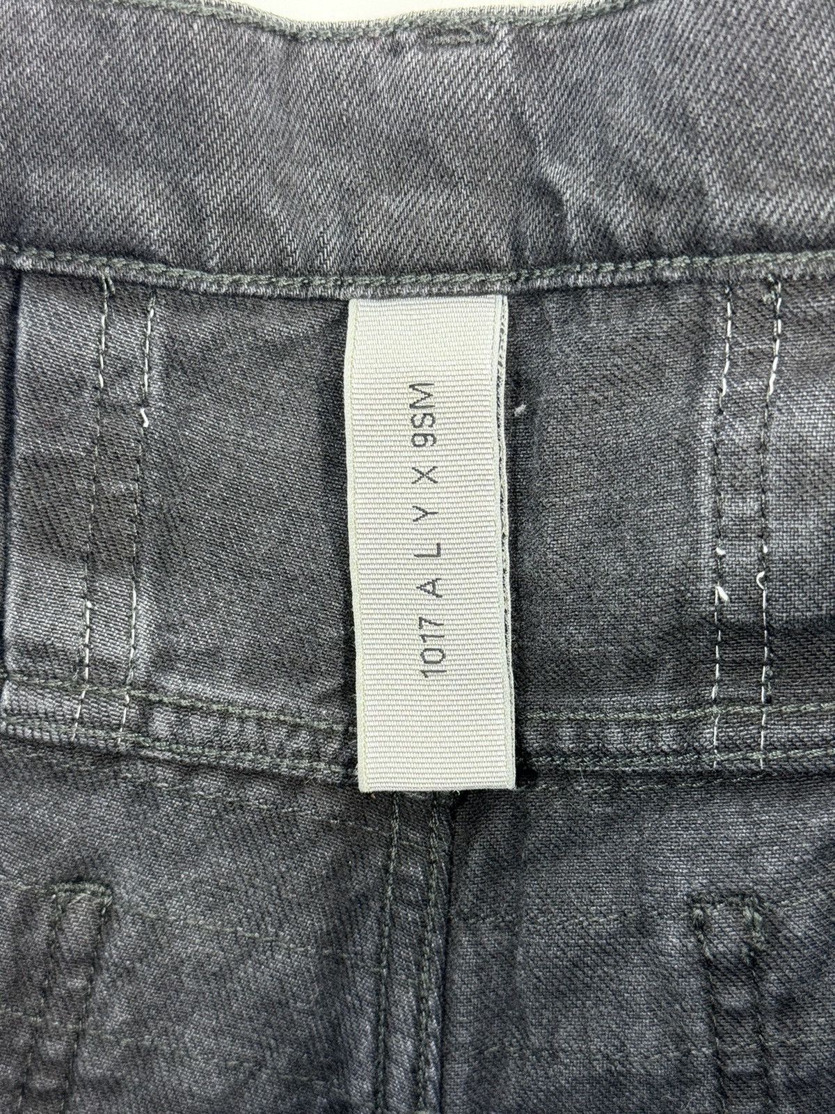 1017 ALYX 9SM × Blackmeans DISTRESSED DETAILED DENIM JEANS Size US 32 / EU 48 - 7 Thumbnail