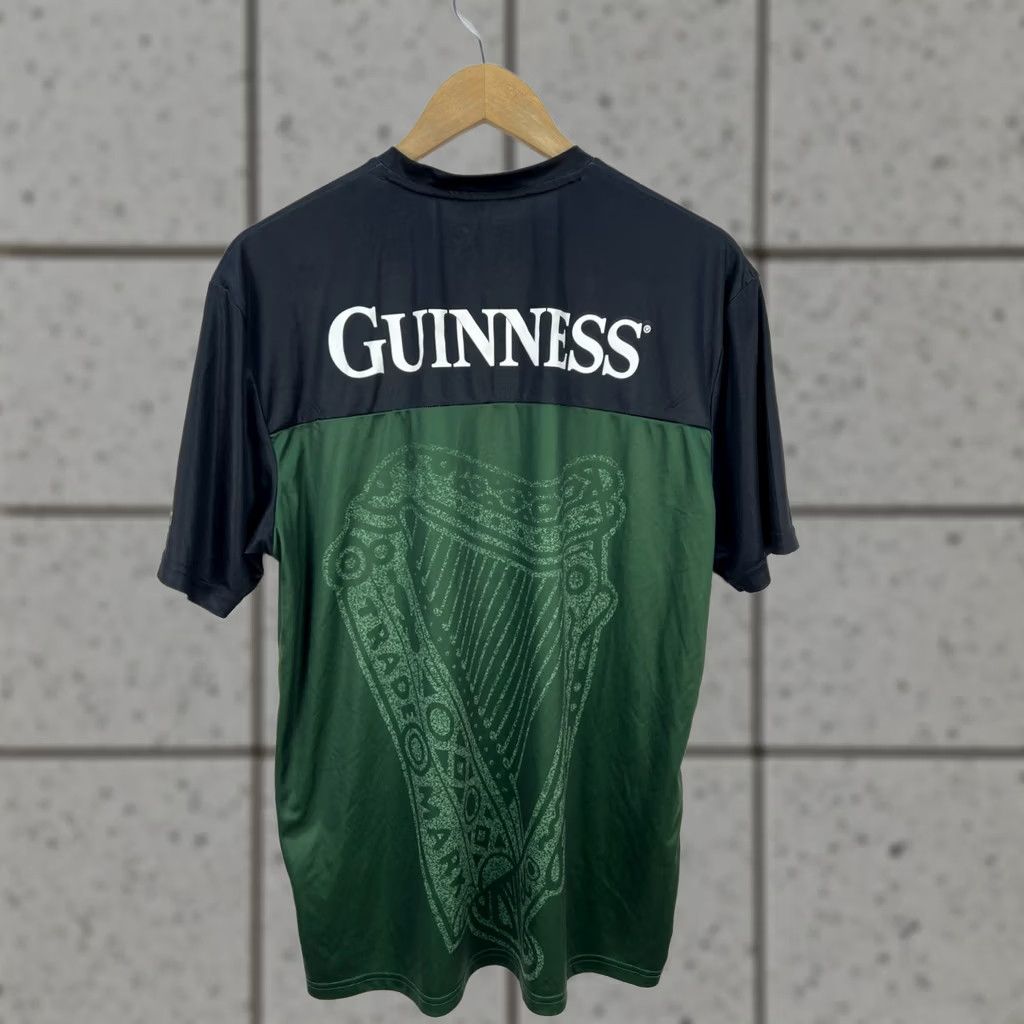 Vintage Guinness GAA Shirt Logo Graphic Promo Jersey Size L Green Men T-Shirt Crew Neck Short Sleeve Vintage-Style? Size US L / EU 52-54 / 3 - 1 Thumbnail