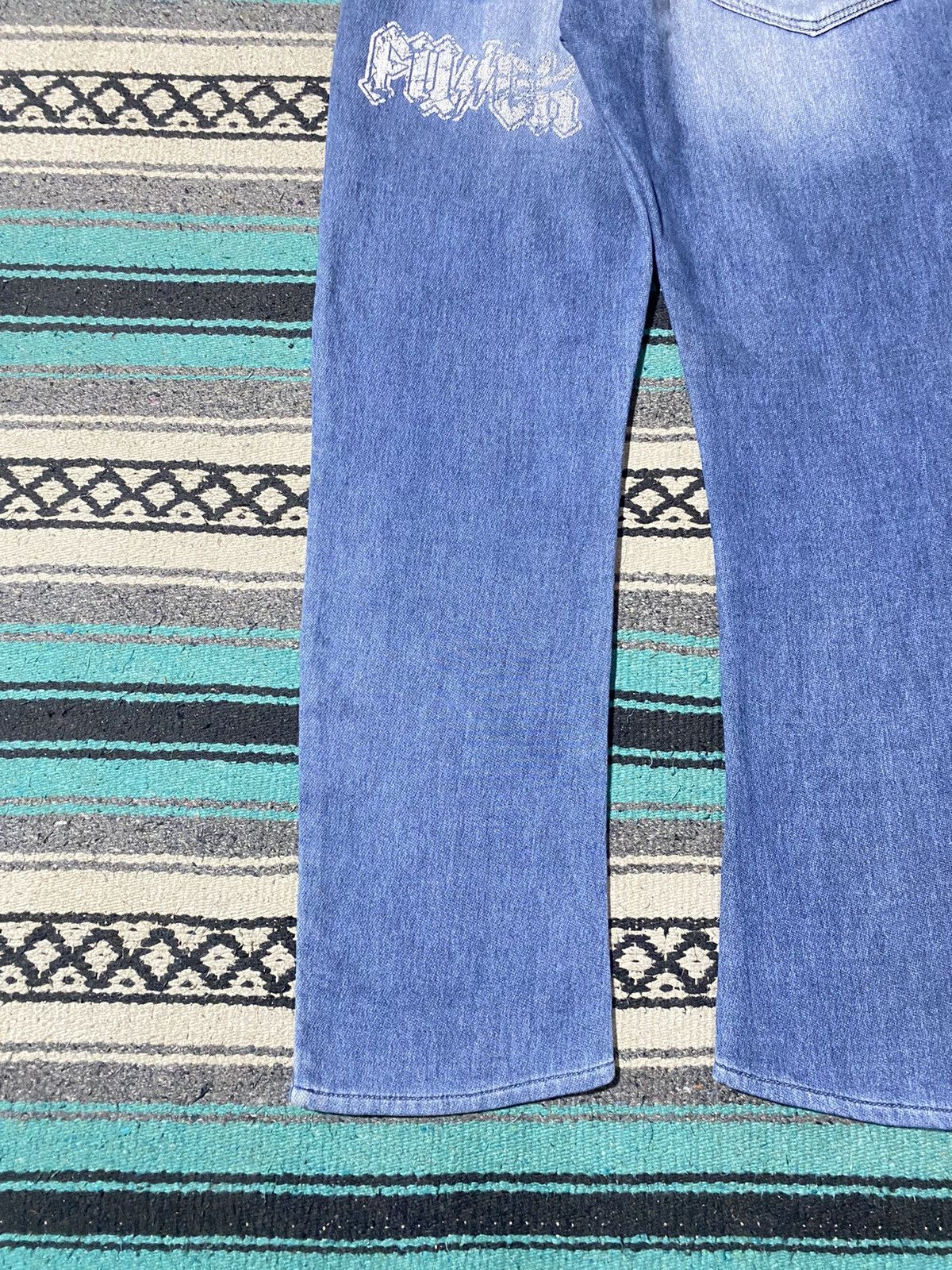 Roen Roen Studded Denim Cotton Relax Pants Size US 31 - 10 Thumbnail