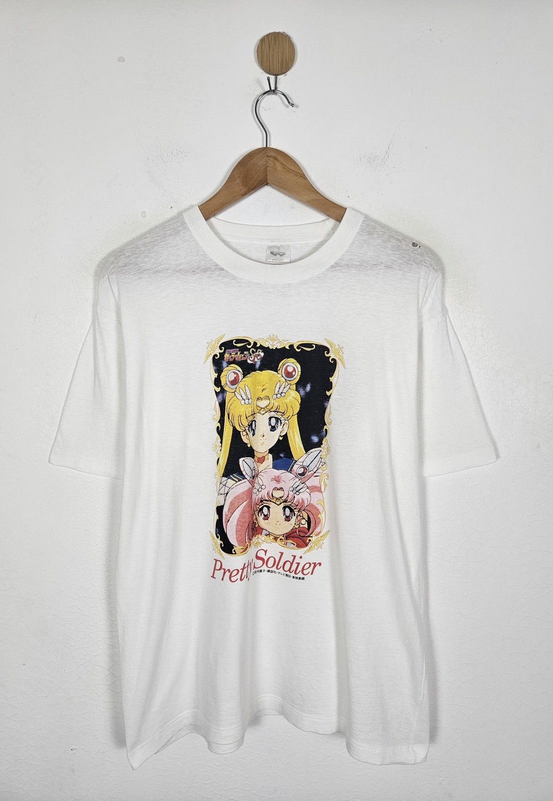 Cartoon Network Vintage 90s Sailormoon Pretty Soldier Anime Japan Shirt Size US L / EU 52-54 / 3 - 1 Thumbnail