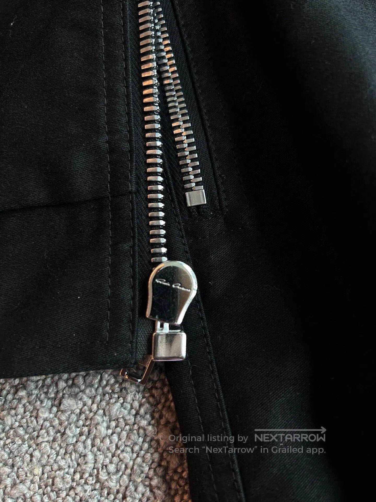 Rick Owens Rick Owens Black Zip Jacket. Size US M / EU 48-50 / 2 - 5 Thumbnail