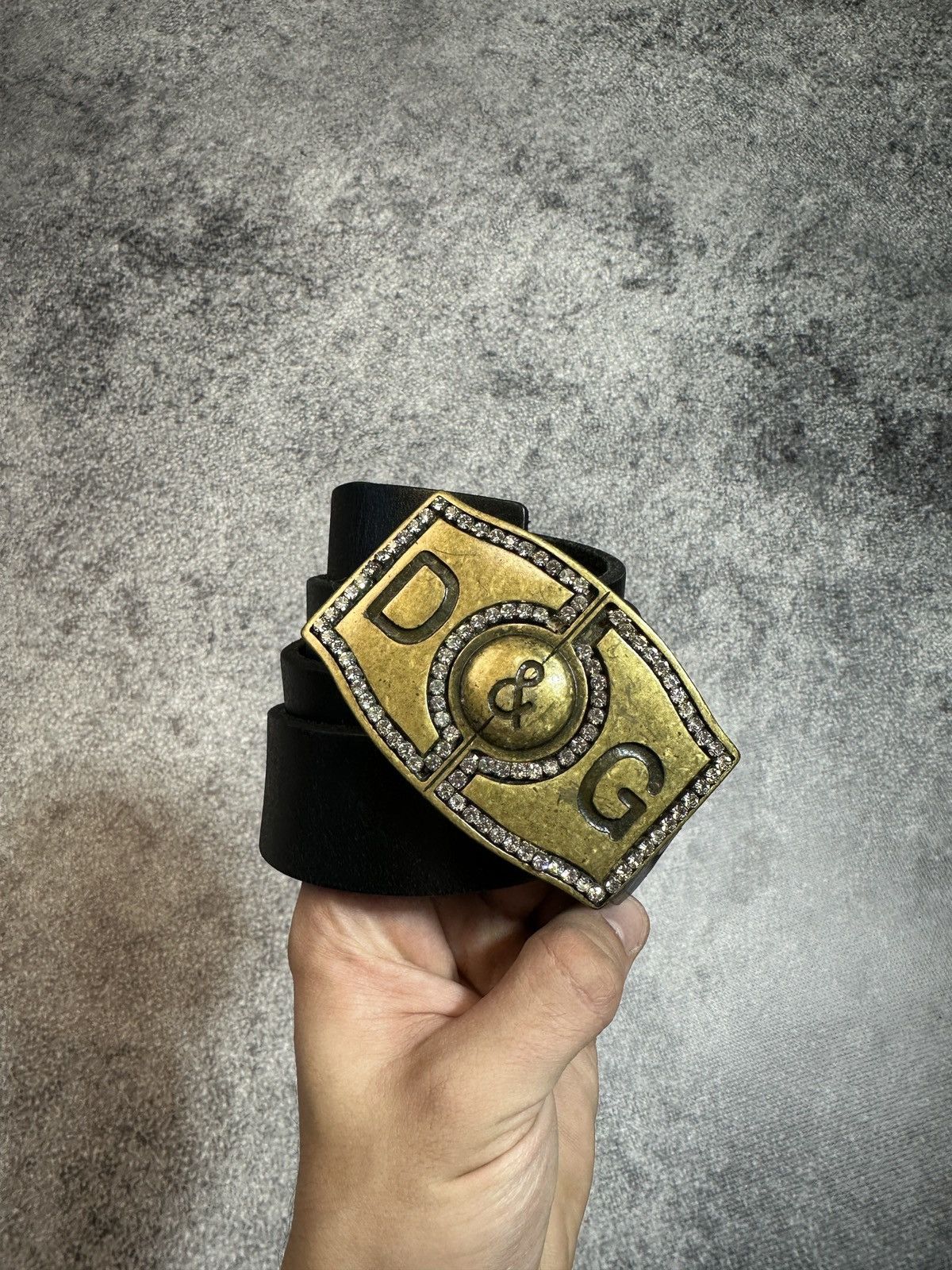 Designer Y2K D&G Dolce&Gabbana Logo Belts Streetwear Rare USA Style Size ONE SIZE - 1 Thumbnail