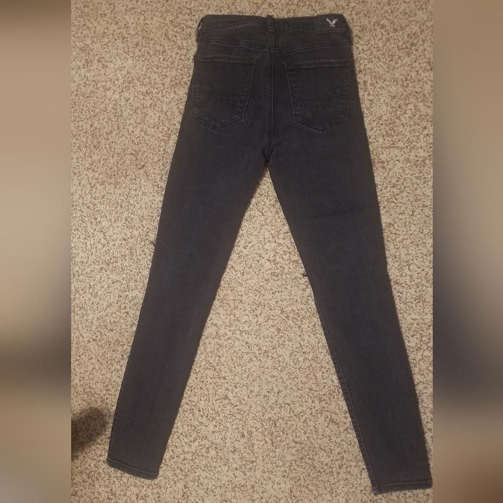 American Eagle Outfitters American Eagle Super Stretch Super High Rise Jeans Size 2 Size 26" / US 2 / IT 38 - 3 Thumbnail