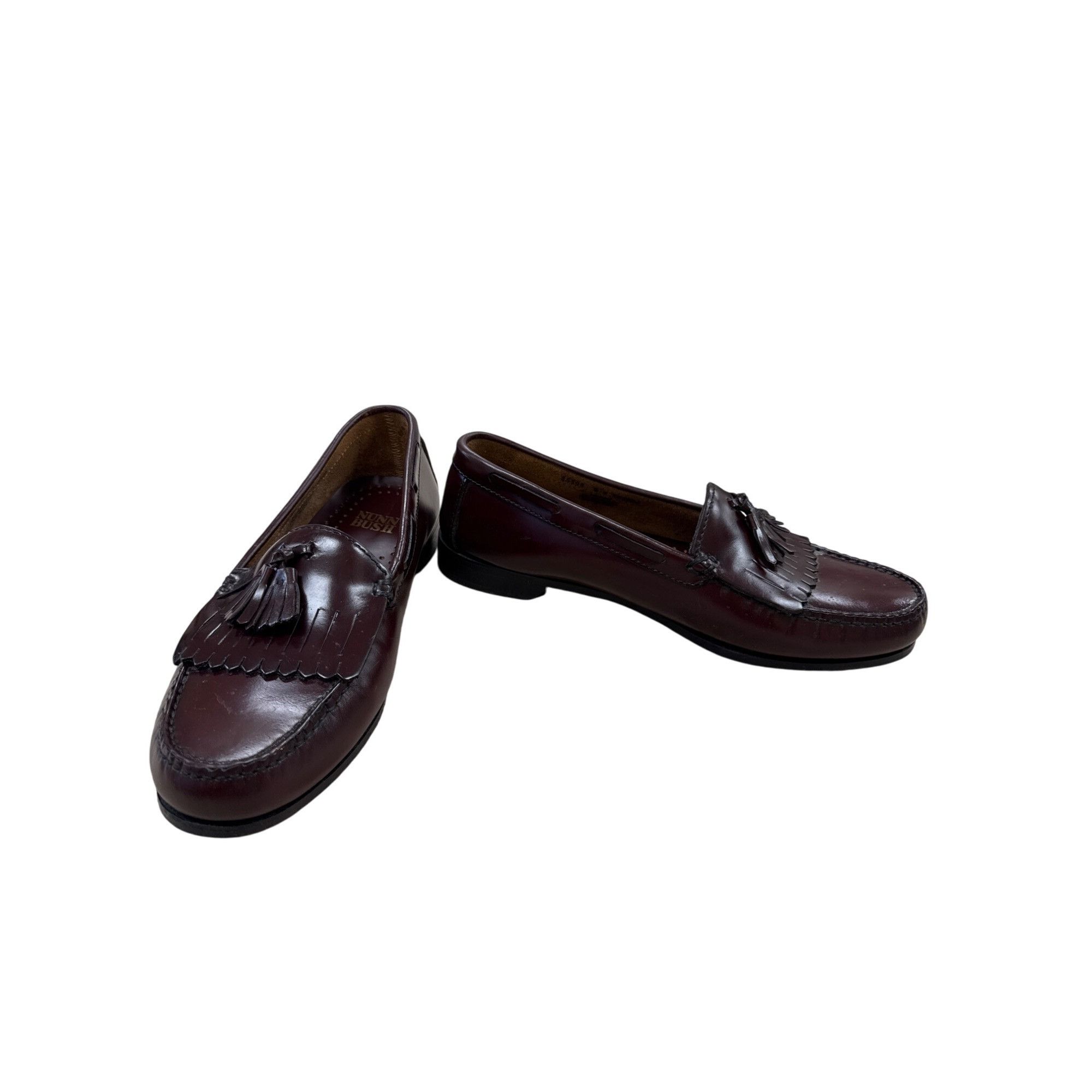 Nunn Bush Nunn Bush Mens Brown Tasseled Leather Loafers Size 9W SKU 73 Size US 9 / EU 42 - 1 Thumbnail