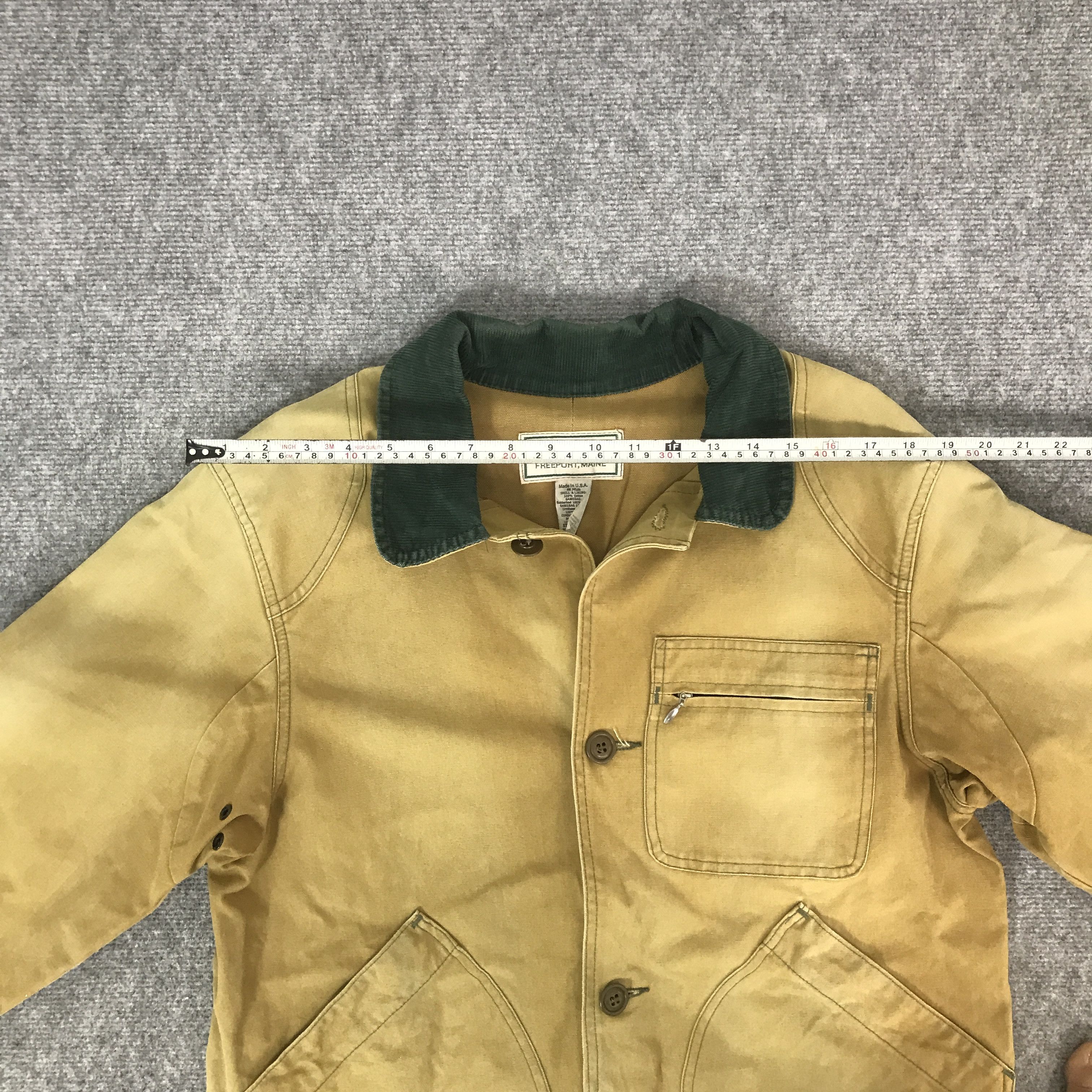 L.L. Bean Vintage LL Bean freeport,maine Button Chore Faded jacket Size US M / EU 48-50 / 2 - 5 Thumbnail
