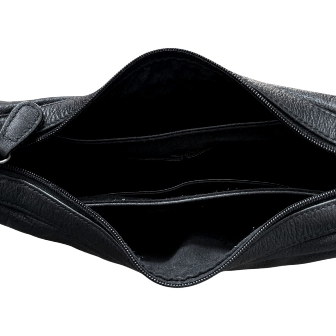 NBDN Nobrandedon Aurielle Black Leather Bag Tote Size ONE SIZE - 8 Thumbnail