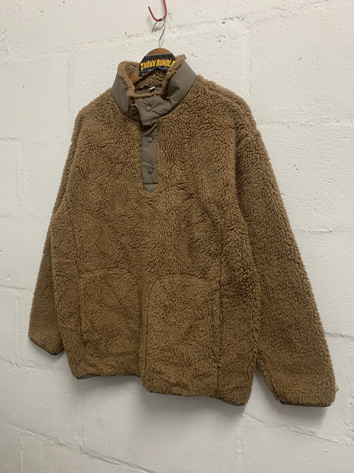 Japanese Brand × Uniqlo × White Mountaineering Uniqlo X White Mountaineering Snap-T Style Fleece Size US L / EU 52-54 / 3 - 2 Thumbnail