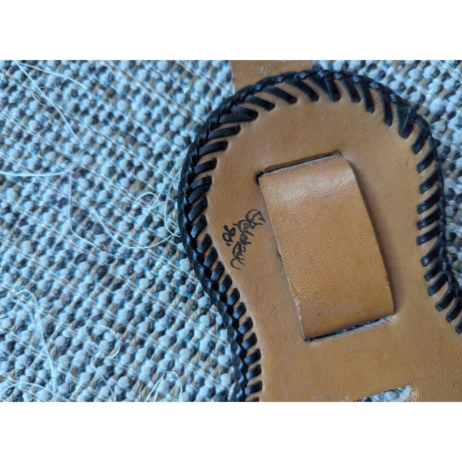 Vintage VINTAGE handcrafted EAGLE belt XL 3.25" wide leather brown tooled western belt Men XS-? Size ONE SIZE - 6 Thumbnail