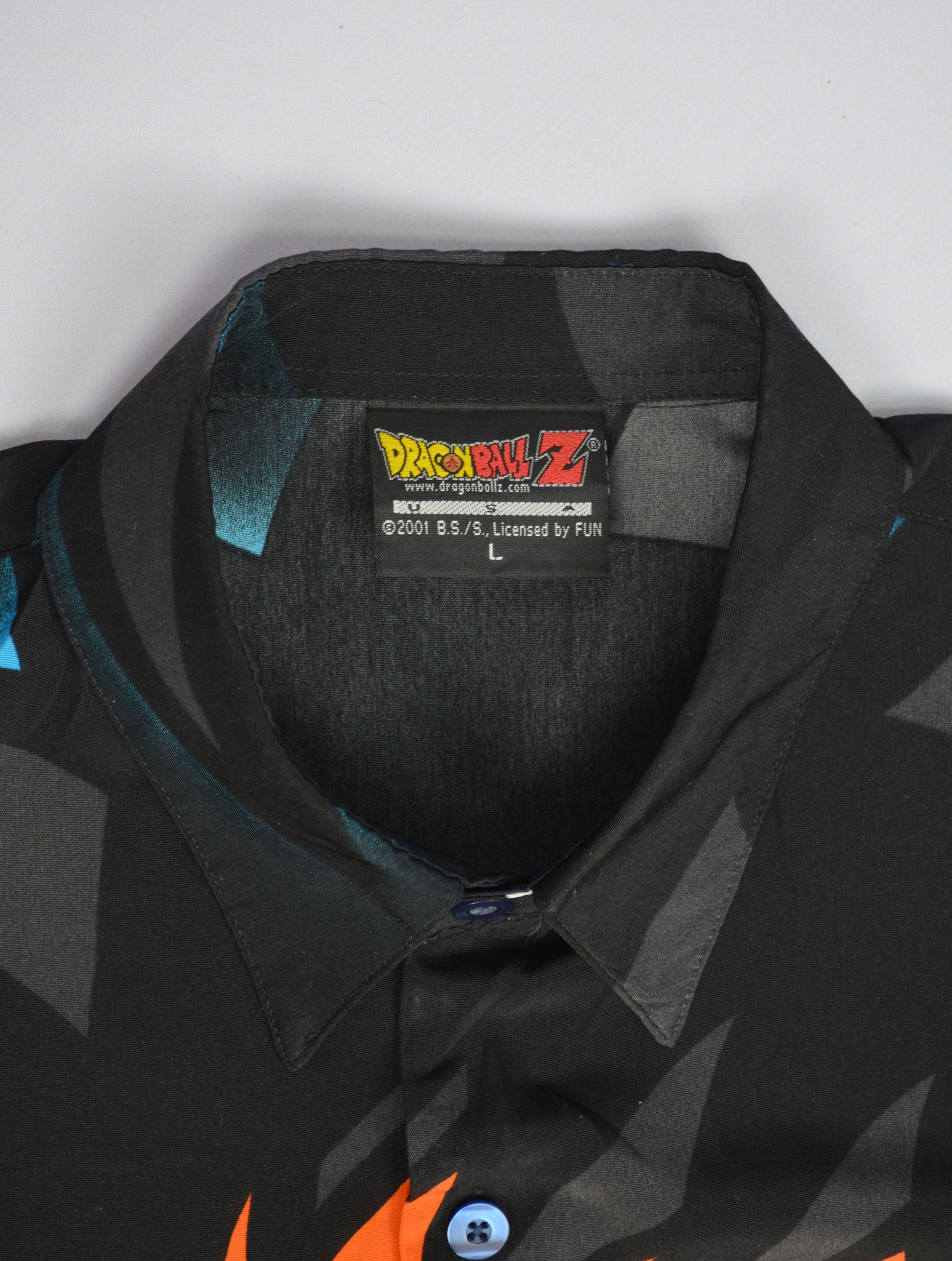 Anime × Vintage Vintage 2001 DRAGONBALL Z Button Up All Over Print Shirt L Size US L / EU 52-54 / 3 - 6 Thumbnail