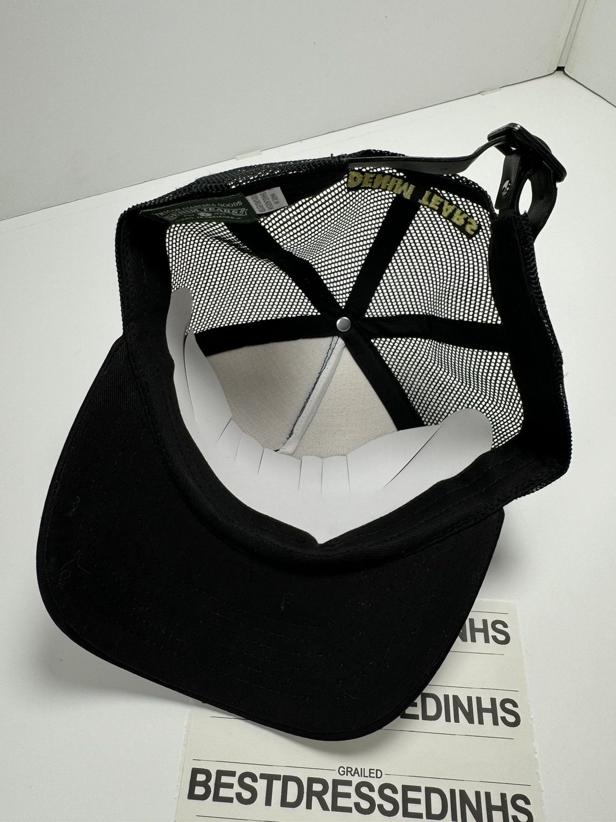 DENIM TEARS Denim Tears ‘Black Madonna’ Trucker Hat Size ONE SIZE - 6 Thumbnail