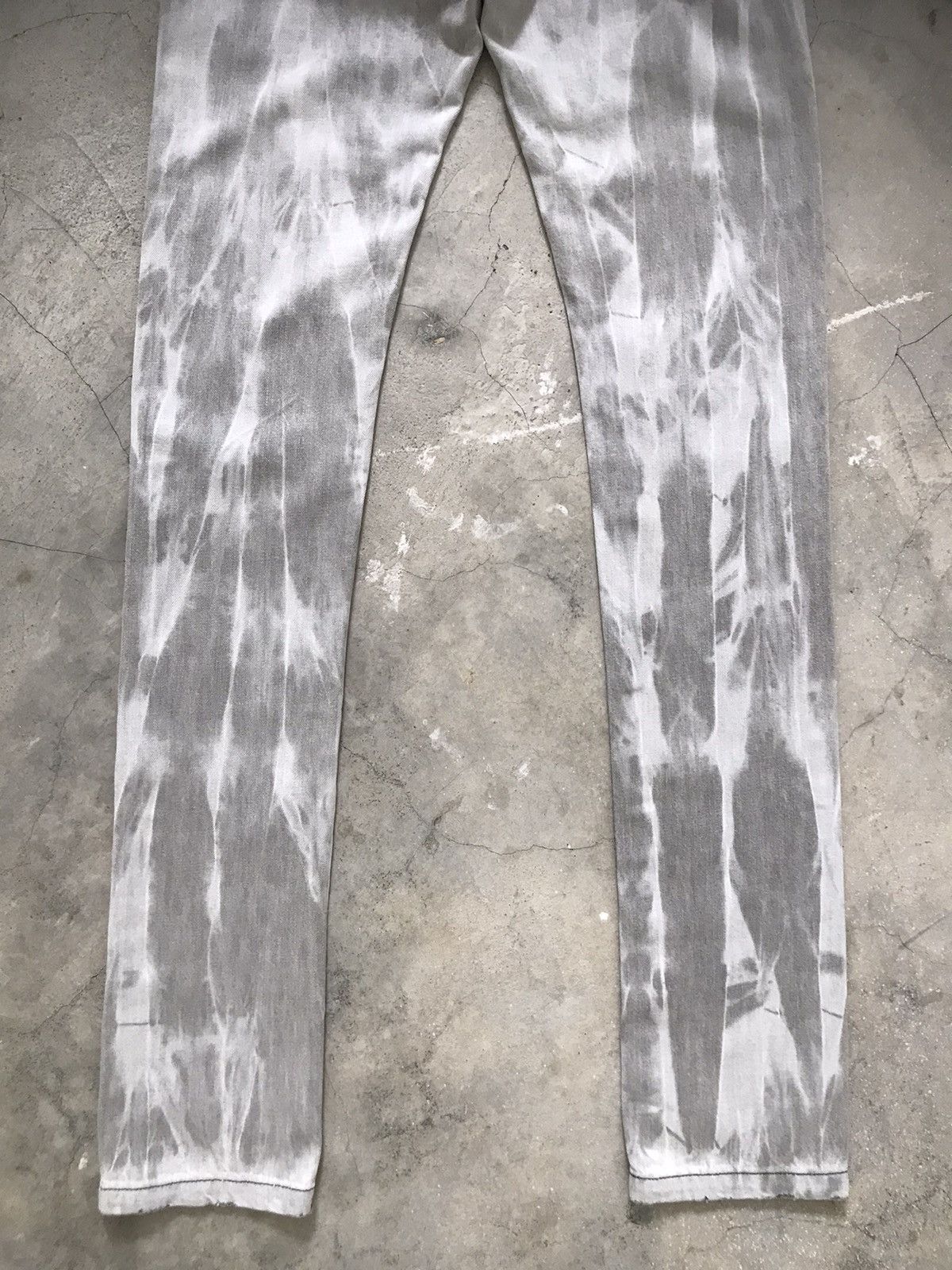 Japanese Brand S’EXPRIMER by Yuta Hosokawa Ripped Tall Slim Denim Jeans Size US 28 / EU 44 - 12 Thumbnail