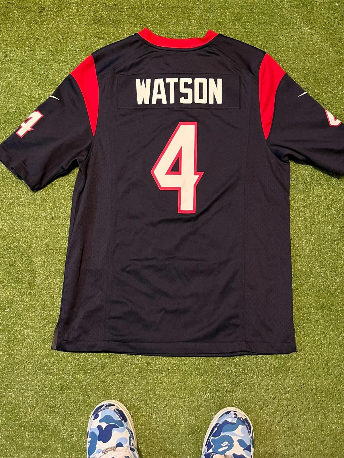 Nike Houston Texans NFL Watson Jersey - Size Small Size ONE SIZE - 2 Thumbnail