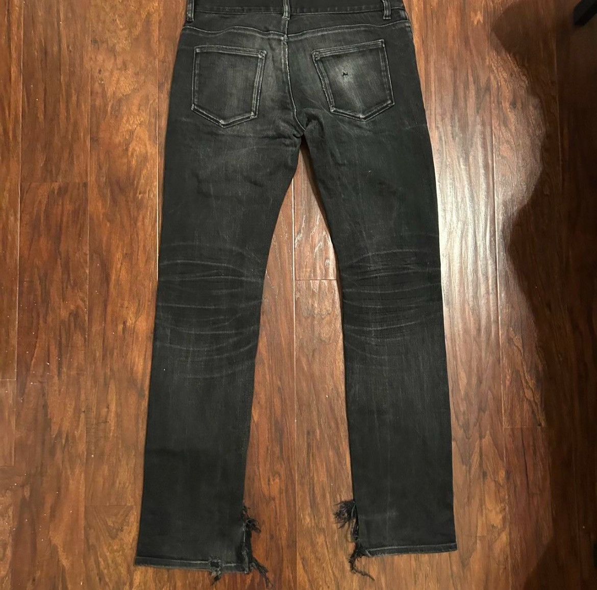 Prada Prada Black Skinny Jeans Size US 30 / EU 46 - 2 Thumbnail
