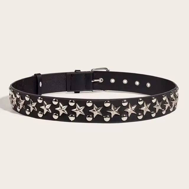 Jewelry Pin Buckle Personality Bullet Rivet Enduro Belt Size ONE SIZE - 3 Thumbnail