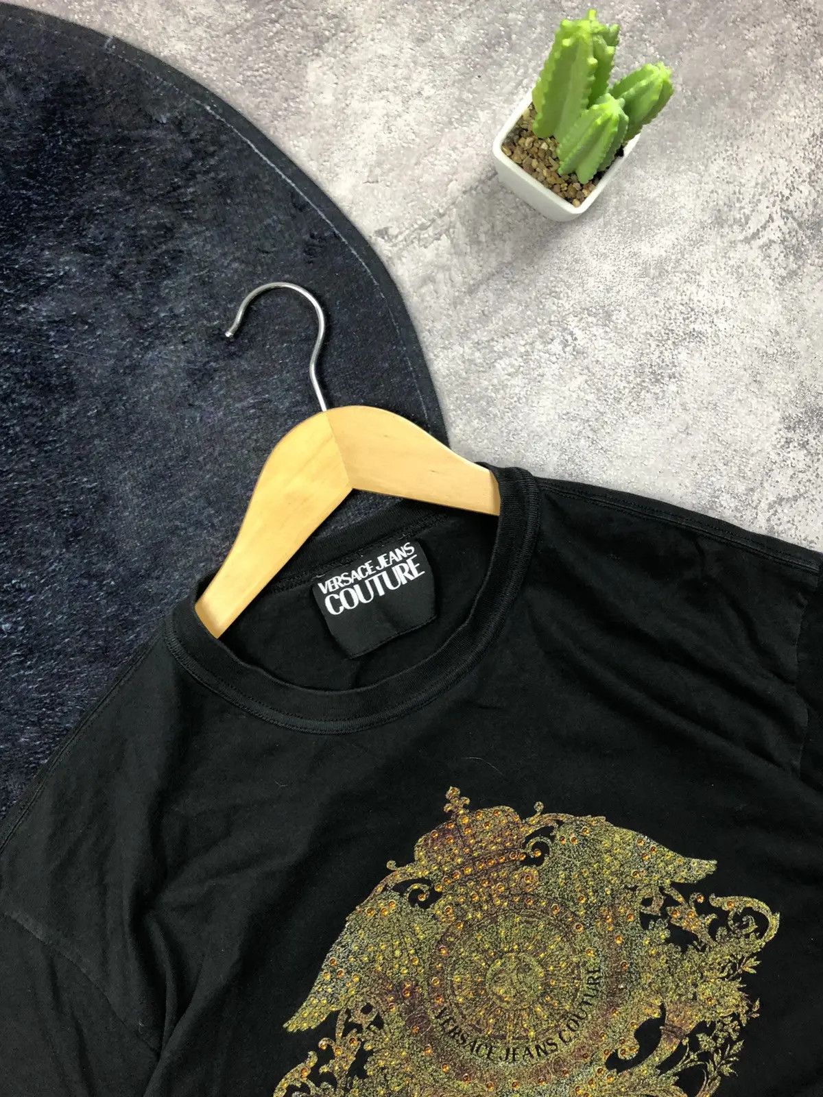 Versace VERSACE Jeans Couture Luxury Big Logo Tshirt Streetwear Y2k Size US M / EU 48-50 / 2 - 4 Thumbnail