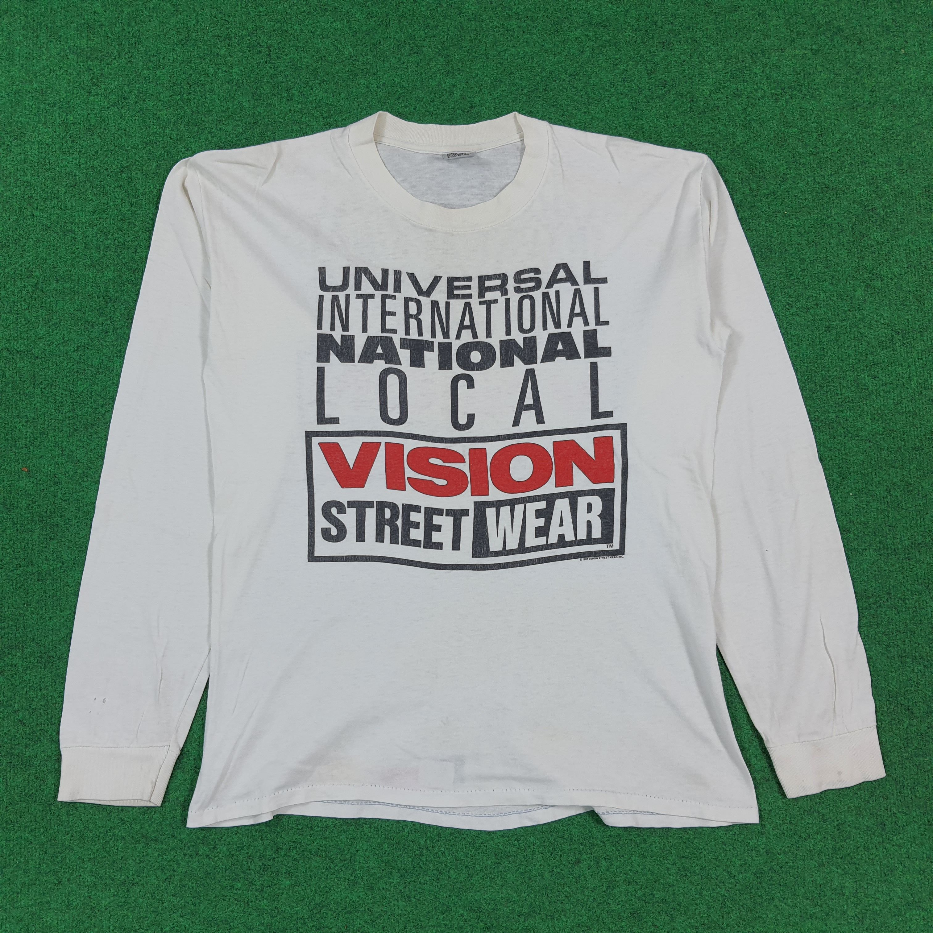 Vision Streetwear Vintage Vision Streetwear Skate Long Sleeve Tee C301N14 Size US M / EU 48-50 / 2 - 1 Thumbnail