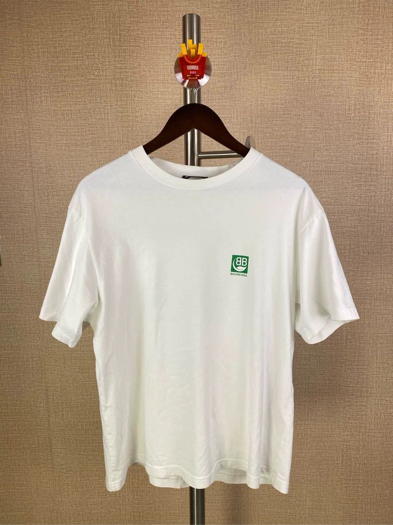 Balenciaga Balenciaga Environmental protection short sleeve white Size US S / EU 44-46 / 1 - 1 Thumbnail