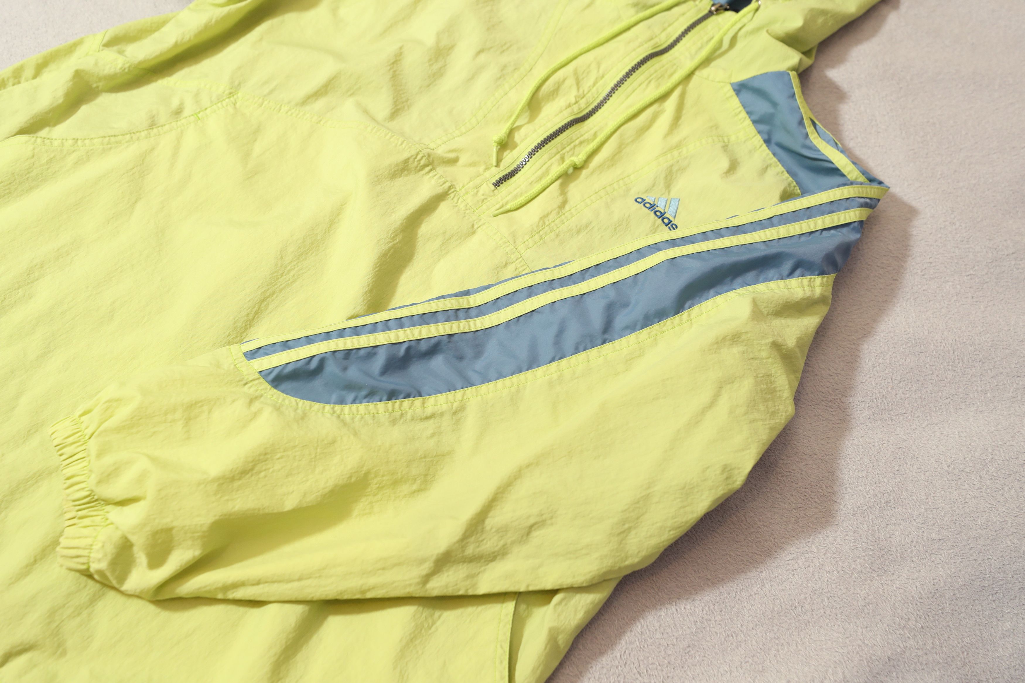 Adidas × Vintage Adidas Vintage Adidas 1/4 Zip Pullover (XL) Size US XL / EU 56 / 4 - 5 Thumbnail