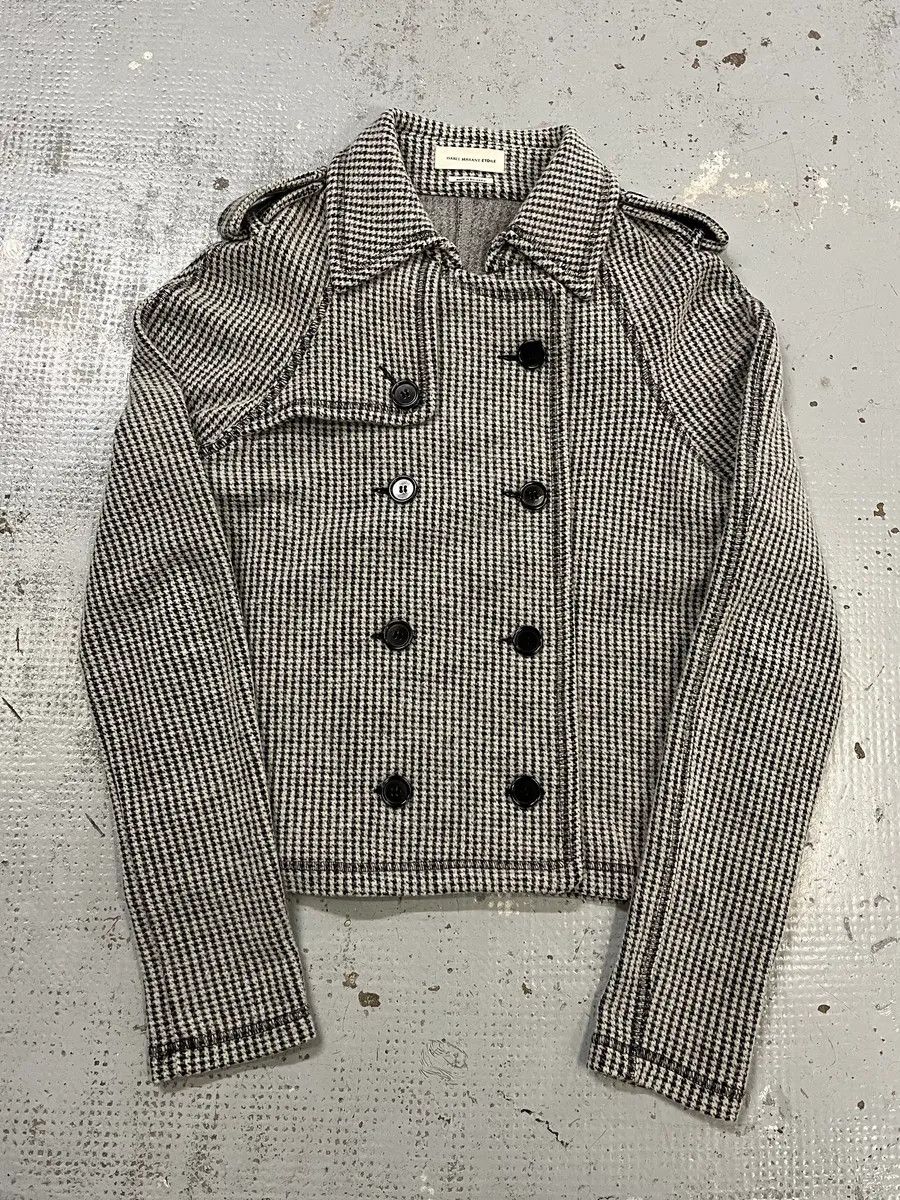 Isabel Marant Isabel Marant Étoile Grey Wool Double-Breasted Blazer Jacket Size M / US 6-8 / IT 42-44 - 4 Thumbnail