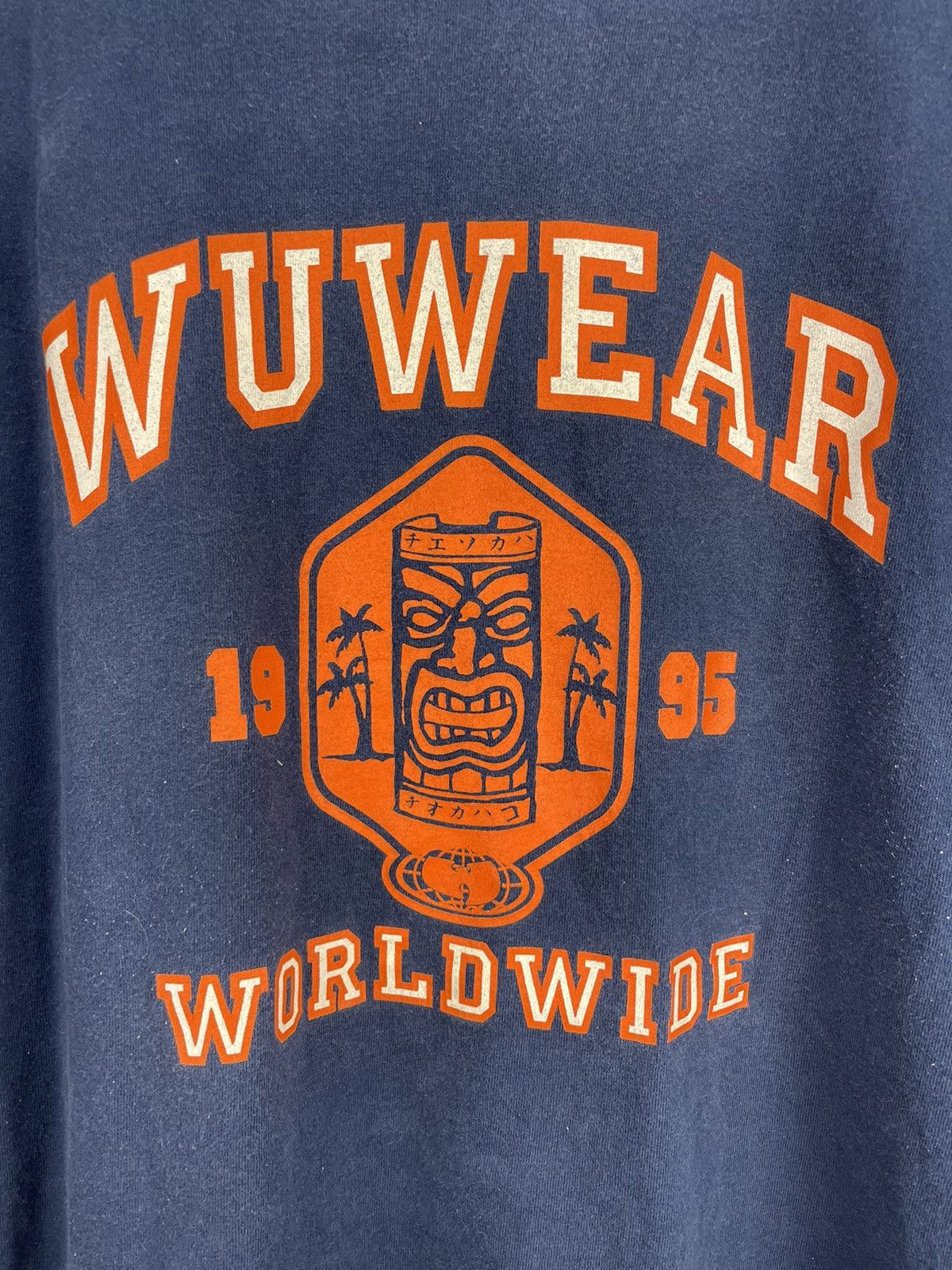 Vintage Vintage 90s Wu Tang Wu Wear rap tees t shirt Size US XL / EU 56 / 4 - 4 Thumbnail