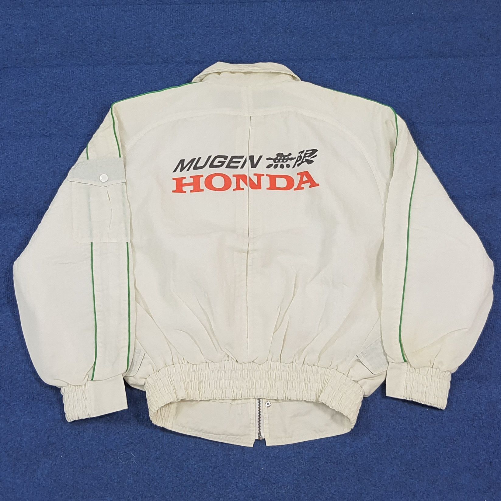 Japanese Brand Vintage Honda Mugen Custom Logo Pit Crew Jacket C300N14 Size US M / EU 48-50 / 2 - 1 Thumbnail