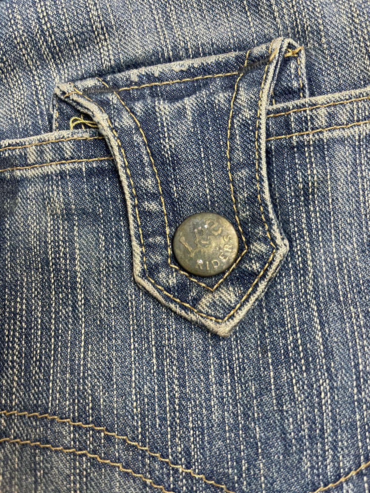 Lee Vintage Lee Riders Flare Jeans Streetwear Size US 33 - 6 Thumbnail