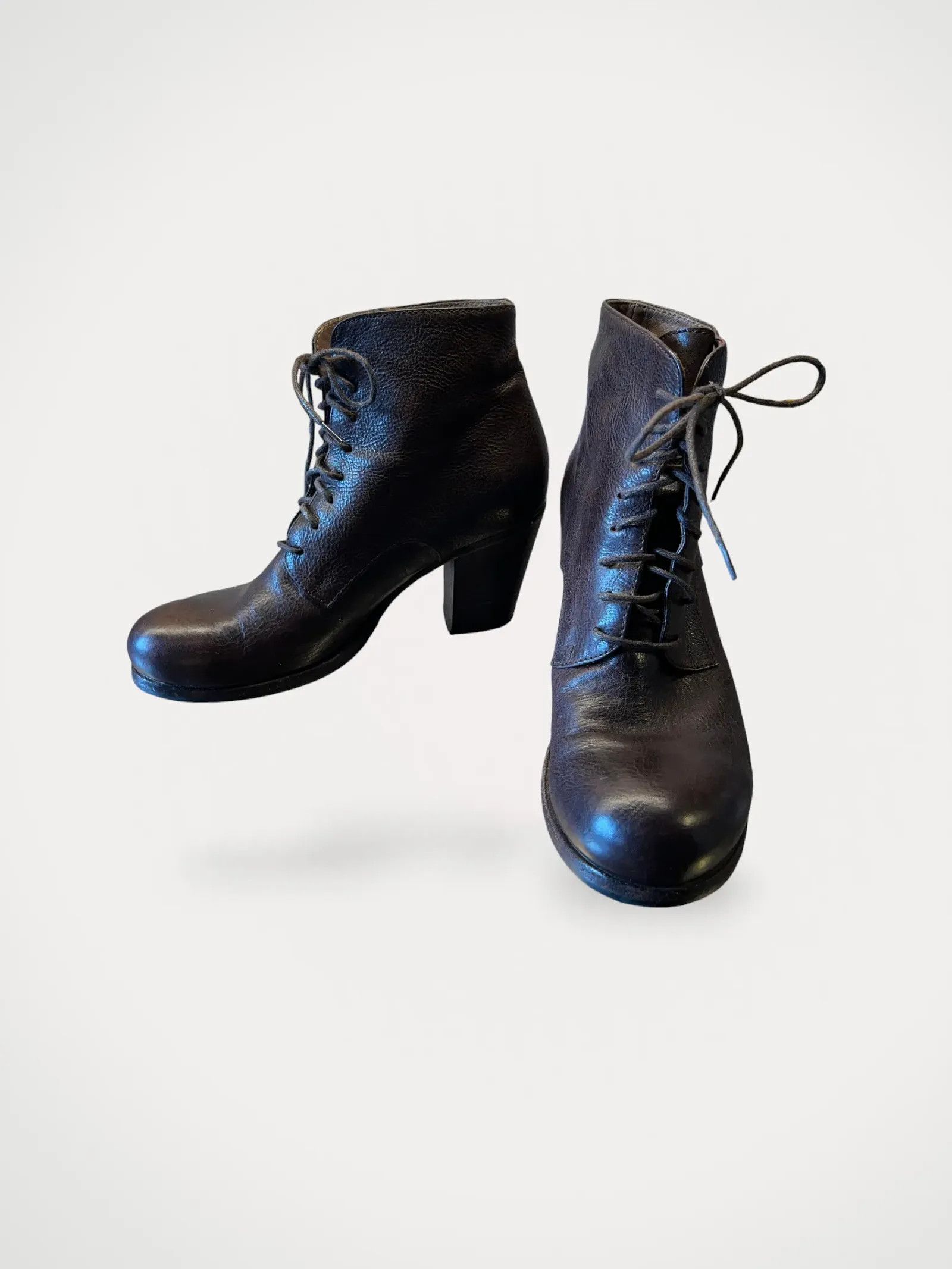 MoMA Moma Snörkänga, handgjord. Syns under sulan. Boots Size US 7 / IT 37 - 1 Thumbnail