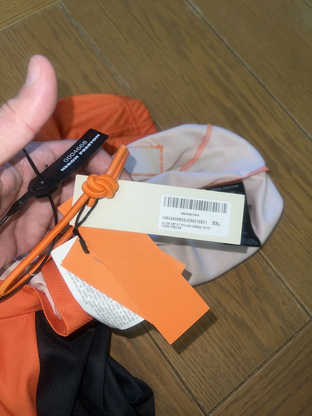Heron Preston Heron Preston Cycling Team Jersey Size US XXL / EU 58 / 5 - 5 Thumbnail