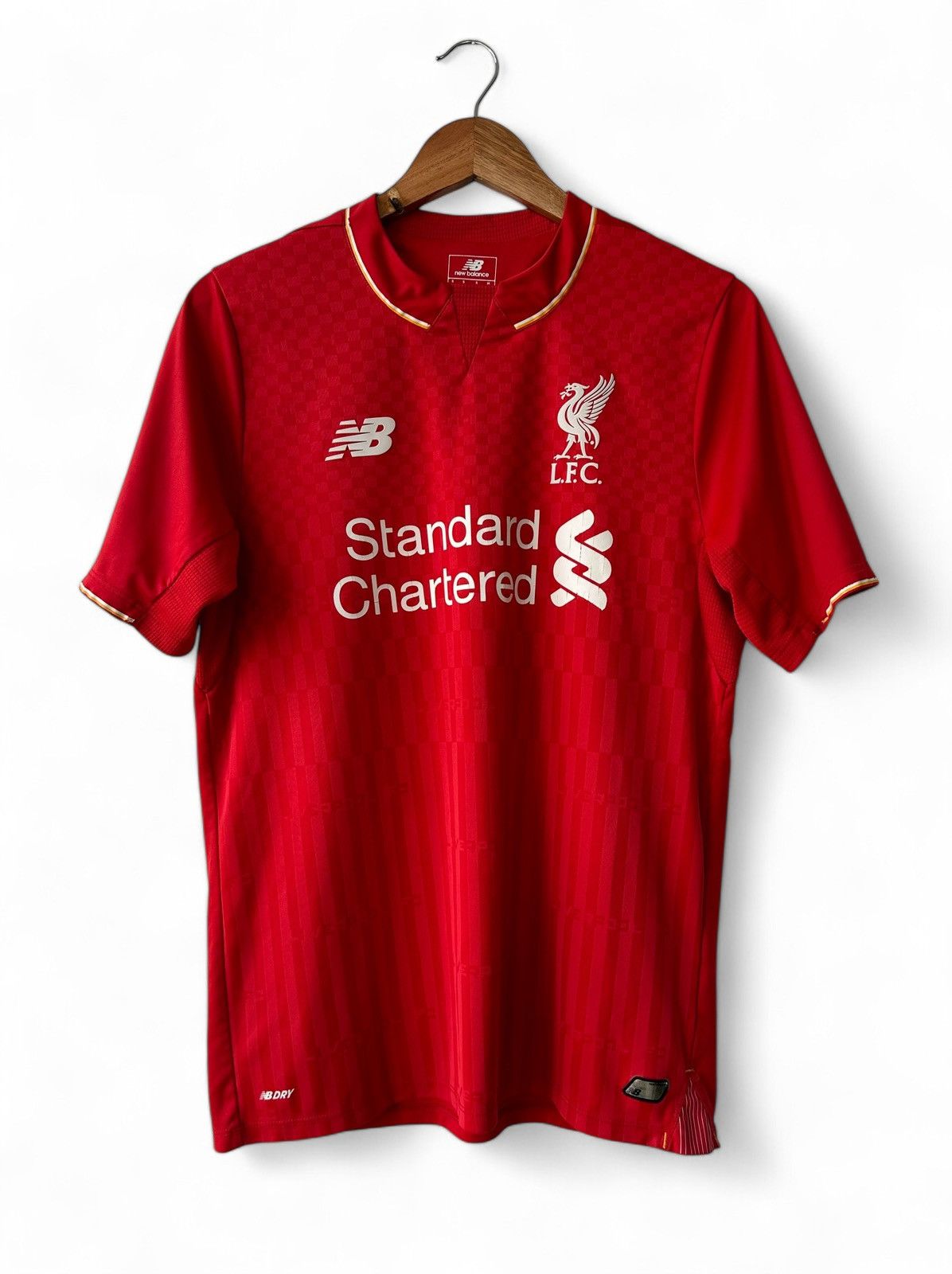 New Balance Liverpool England 2015/2015 New Balance Shirt Size S Size US S / EU 44-46 / 1 - 1 Thumbnail