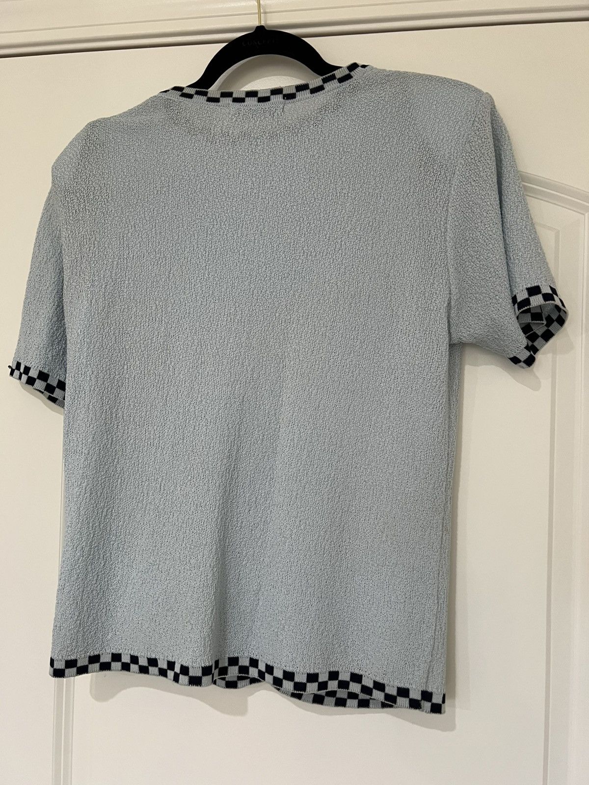 Vintage 80’s 90’s VTG Vintage First Stage Checkered Retro Blouse Size L / US 10 / IT 46 - 3 Thumbnail