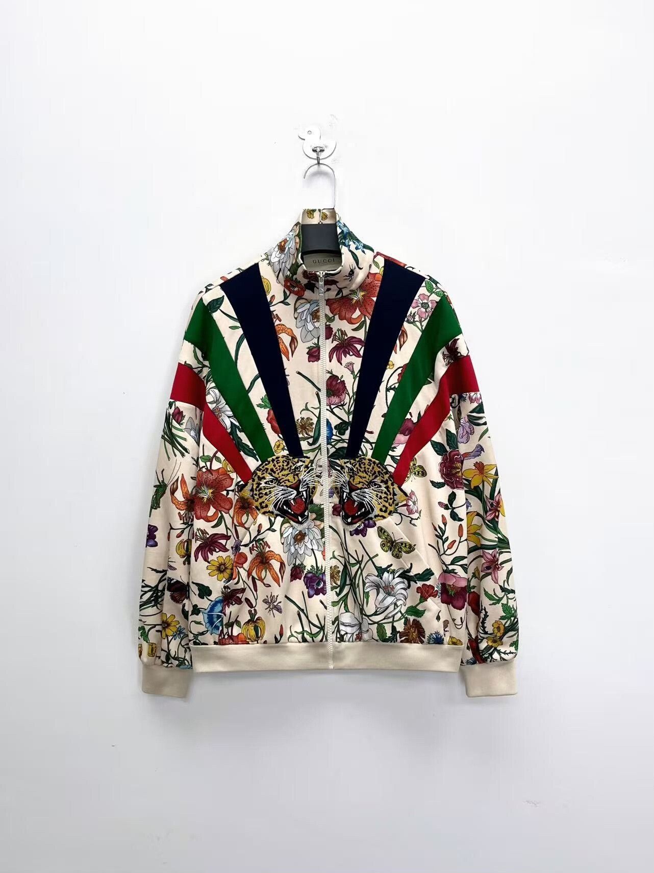 Gucci Floral Tiger Zip Jacket
