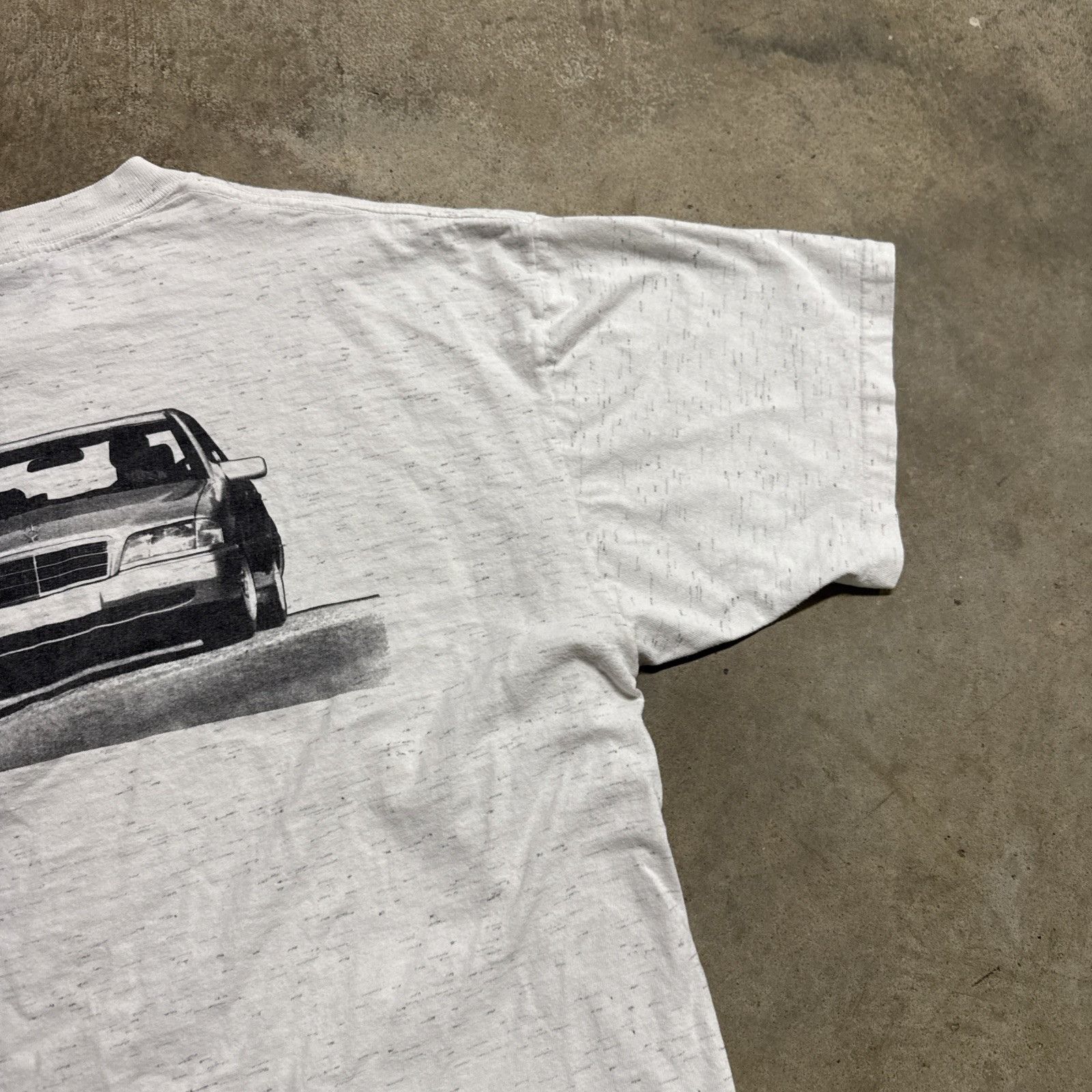 Mercedes-Benz Vintage Mercedes Benz Shirt Mens XL Gray 90s Racing E Class Size US XL / EU 56 / 4 - 3 Thumbnail