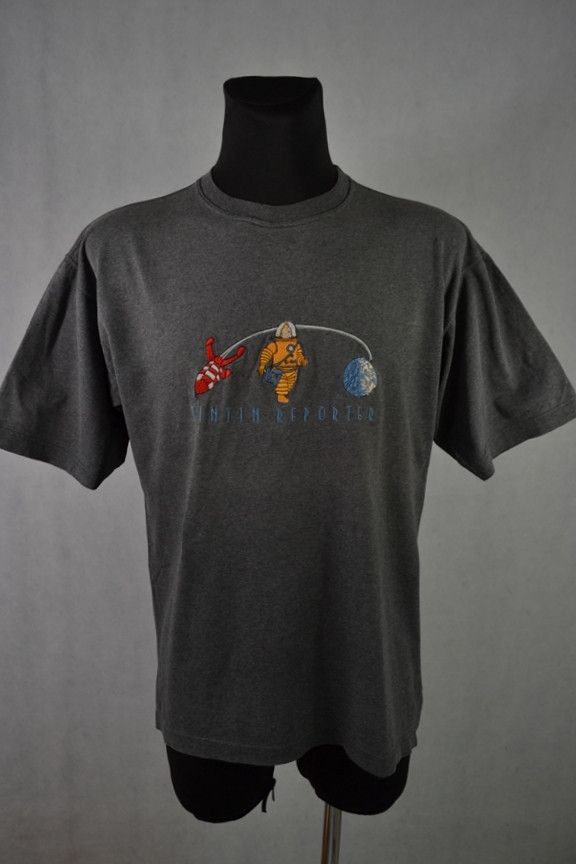 Vintage Vintage Tintin Reporter Embroidered t-shirt Studio Aventures Size US L / EU 52-54 / 3 - 1 Thumbnail