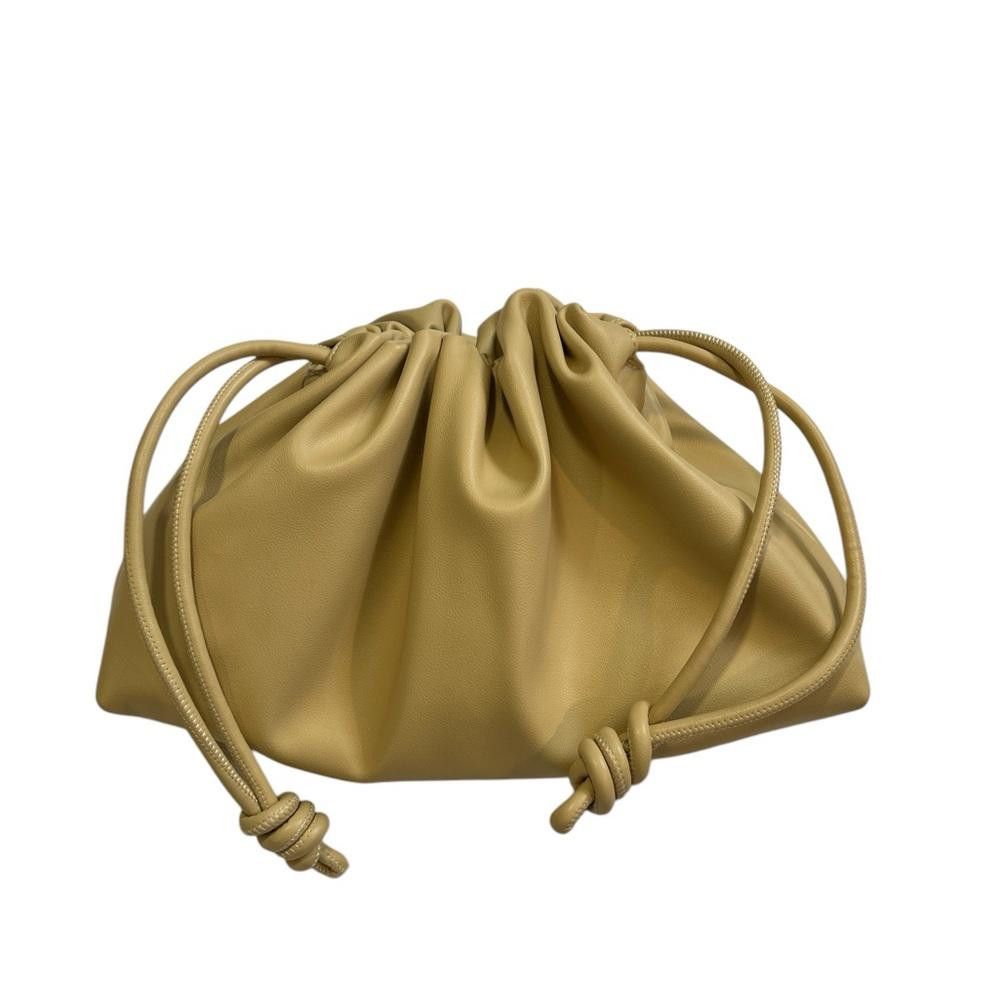 Designer Hima Style Drawstring Bag - Pale Yellow Size ONE SIZE - 6 Thumbnail