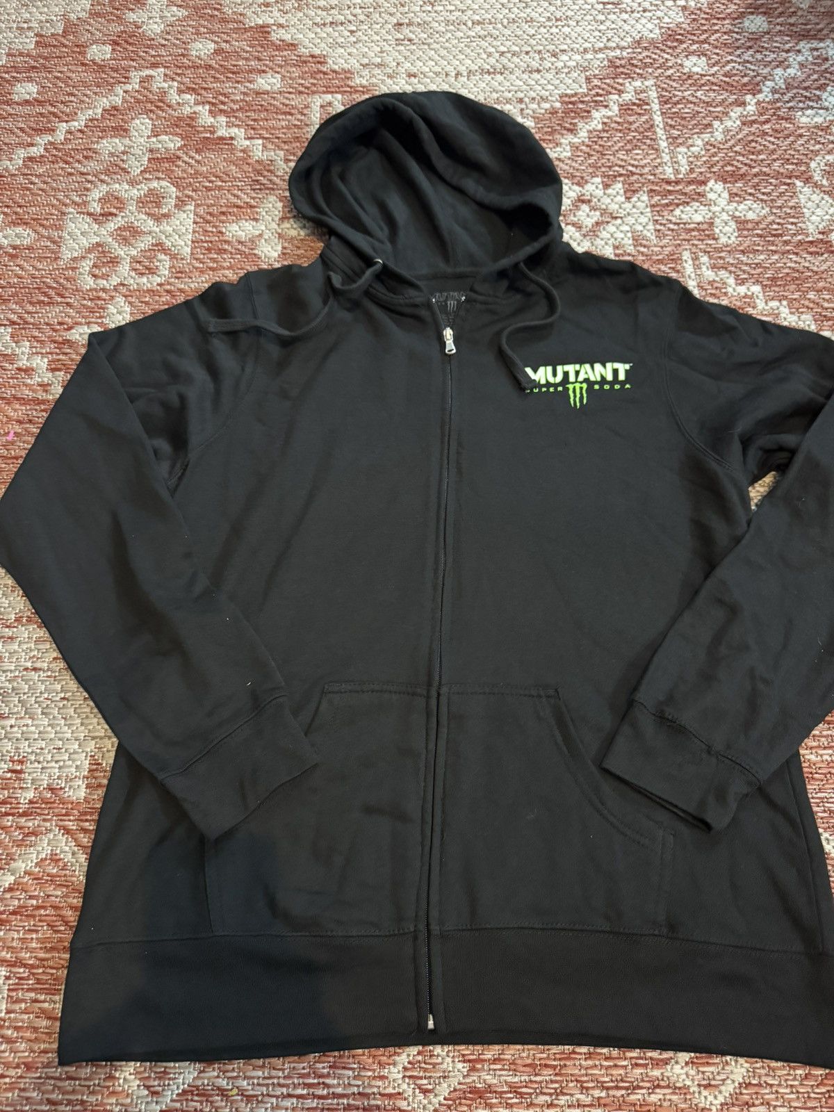 Other Monster Energy Mutant Soda Hoodie Sz XXL black zip up Size US XXL / EU 58 / 5 - 1 Thumbnail