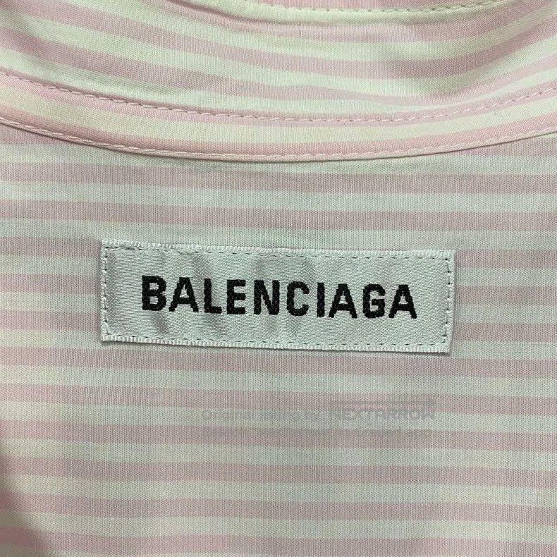 Balenciaga Balenciaga Back logo pink shirt Size XXS / US 00 / IT 34 - 4 Thumbnail