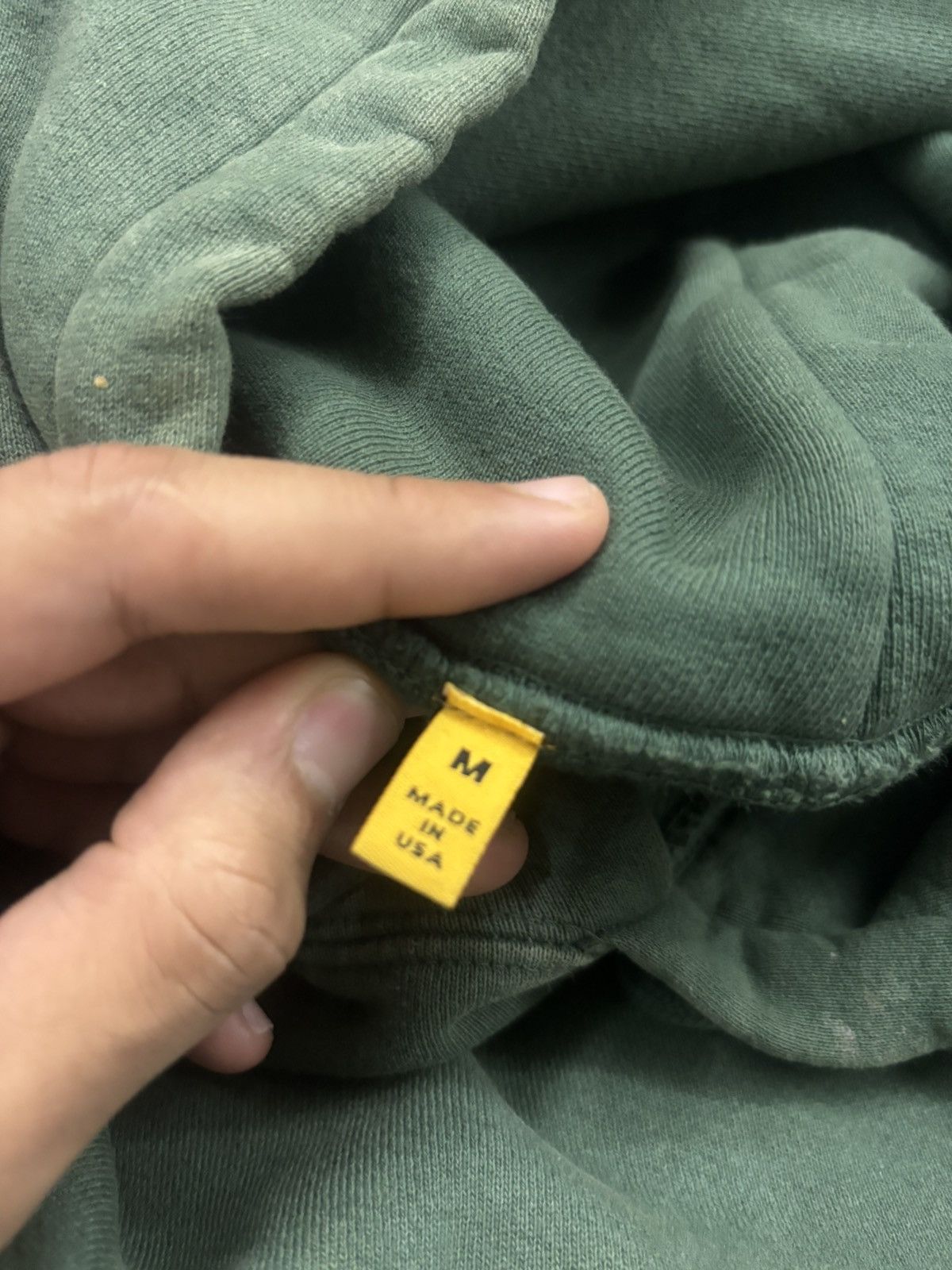 Gallery Dept. Gallery Dept. DEPT. Paint-Splatter Hoodie – Green (Medium) Size US M / EU 48-50 / 2 - 4 Thumbnail