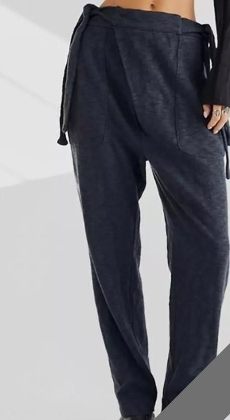 Free People Free People FP Beach Ty Harem Style Pull On Knit Pants Size 28" / US 6 / IT 42 - 1 Thumbnail