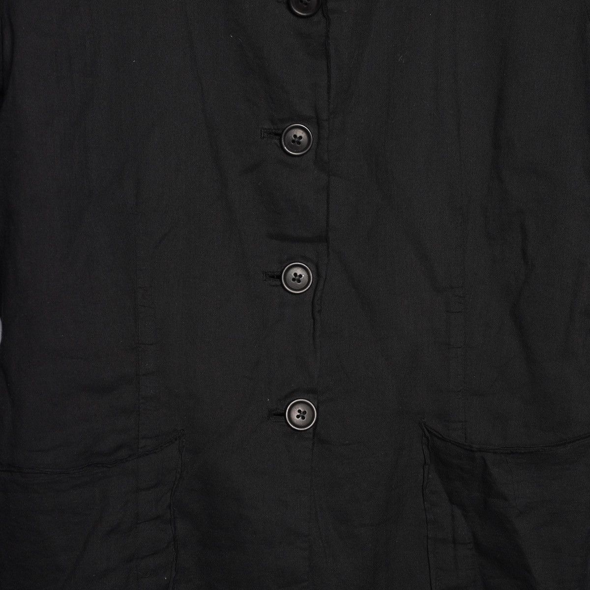 Rundholz Rundholz DIP Black Cotton Shirt Light Jacket Blazer Size S / US 4 / IT 40 - 8 Thumbnail